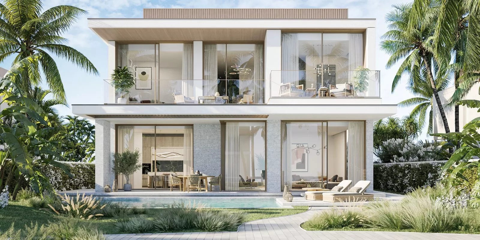 Impressie van Bay Villas By Nakheel, woningen van Nakheel in Dubai Islands, Dubai