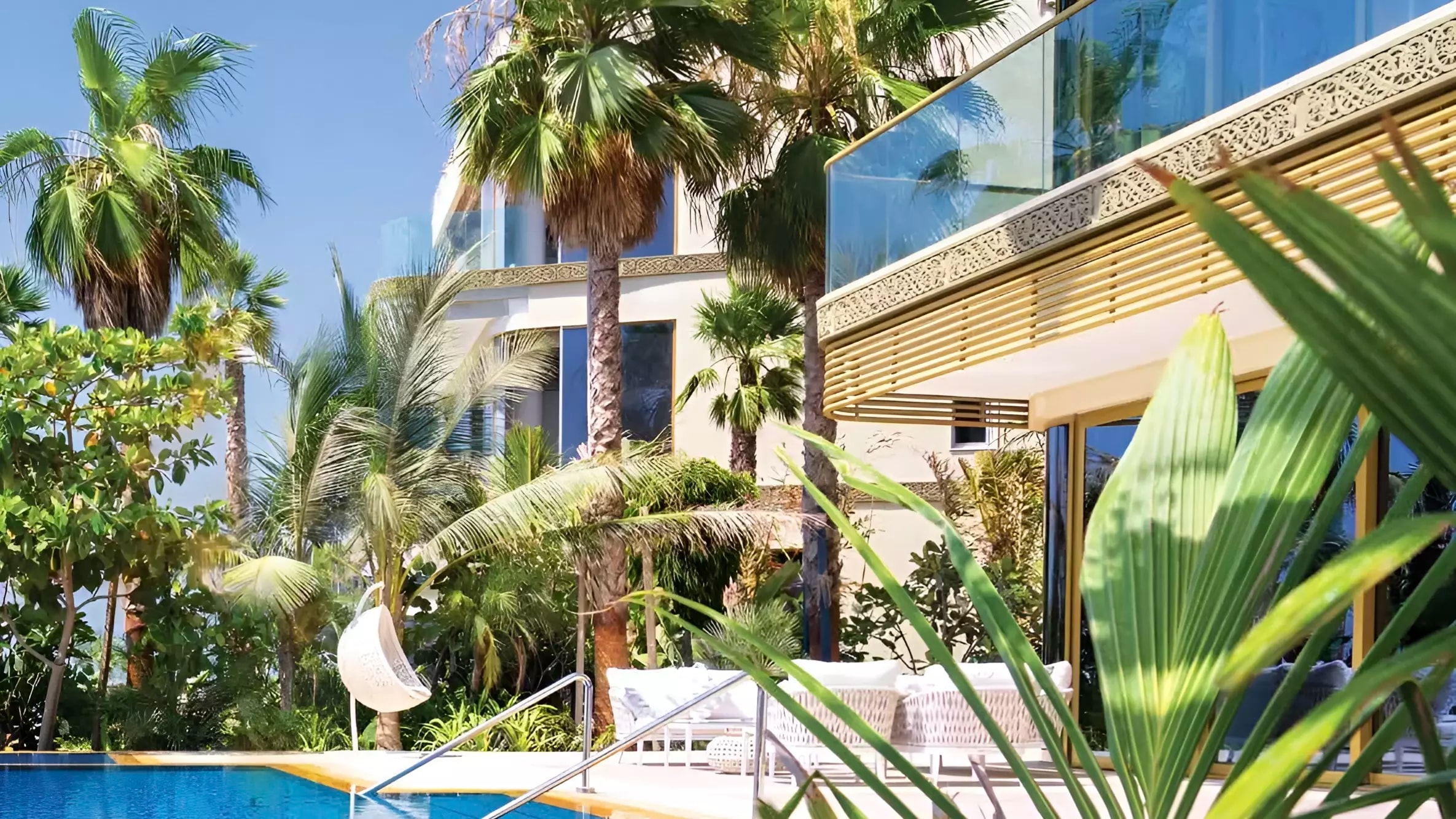Impressie van Sweden Beach Palace, villa's van The Heart of Europe in The World Islands, Dubai
