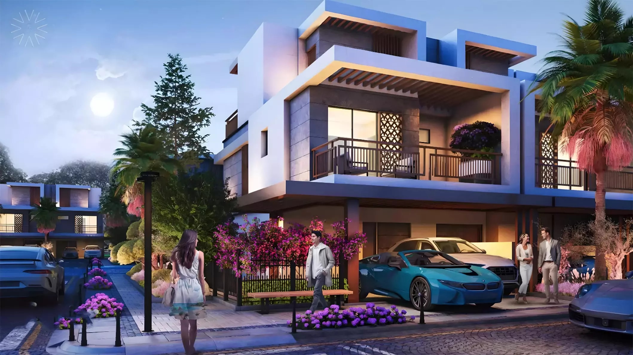 Impressie van Violet 3, townhouses van Damac Properties in Damac Hills 2, Dubai