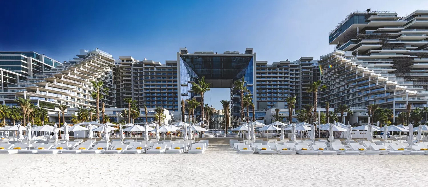 Impressie van Five Palm Jumeirah, appartementen van Five Holdings in Palm Jumeirah, Dubai