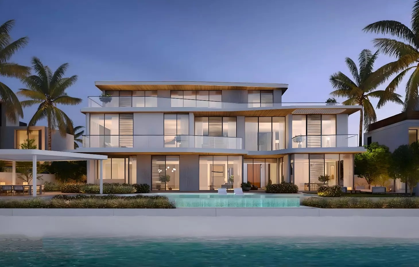Impressie van The Palm Crown, villa's van Nakheel in Palm Jumeirah, Dubai