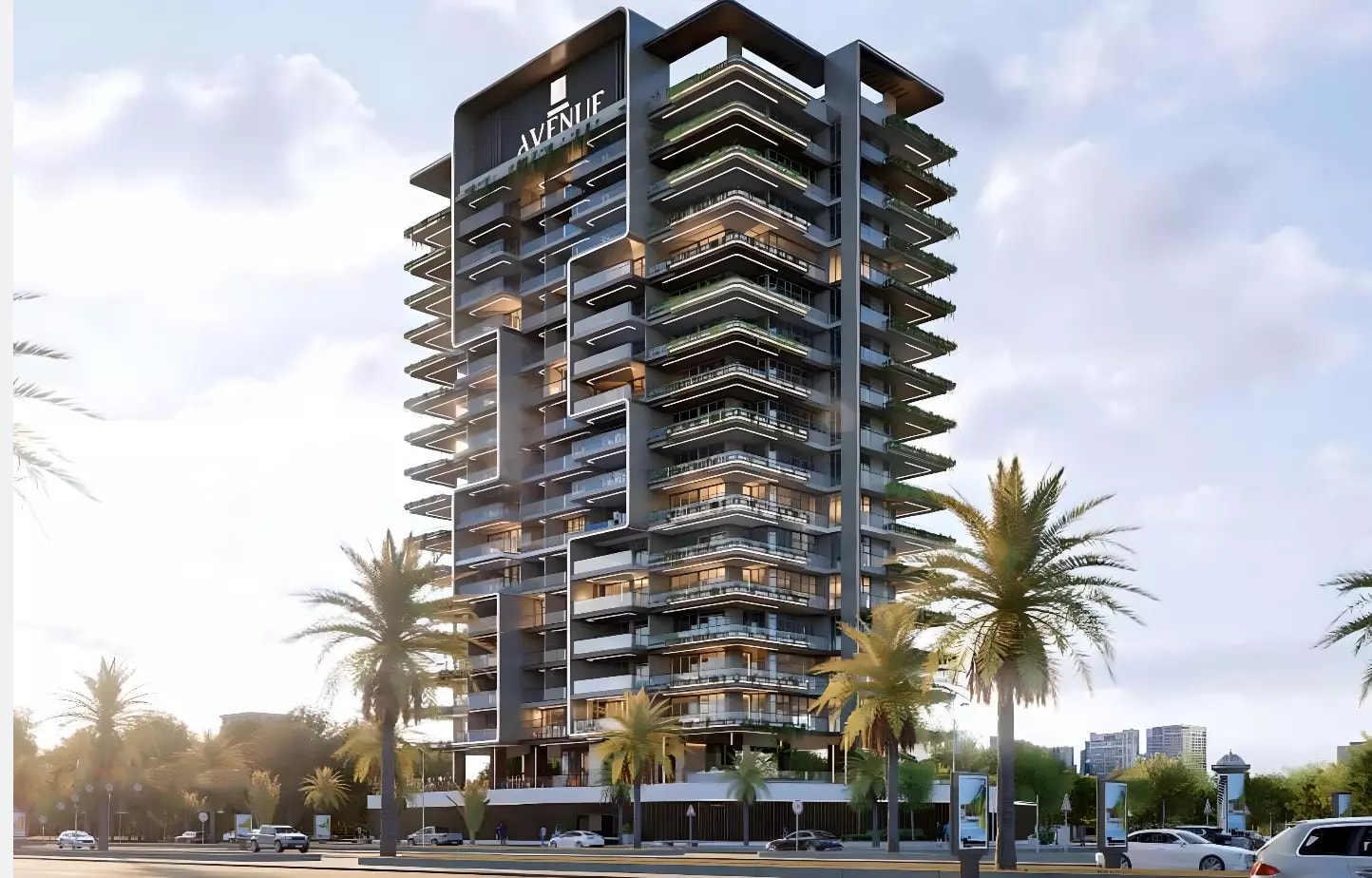Impressie van Samana Avenue, appartementen van Samana Developers in Dubai Land Residence Complex, Dubai