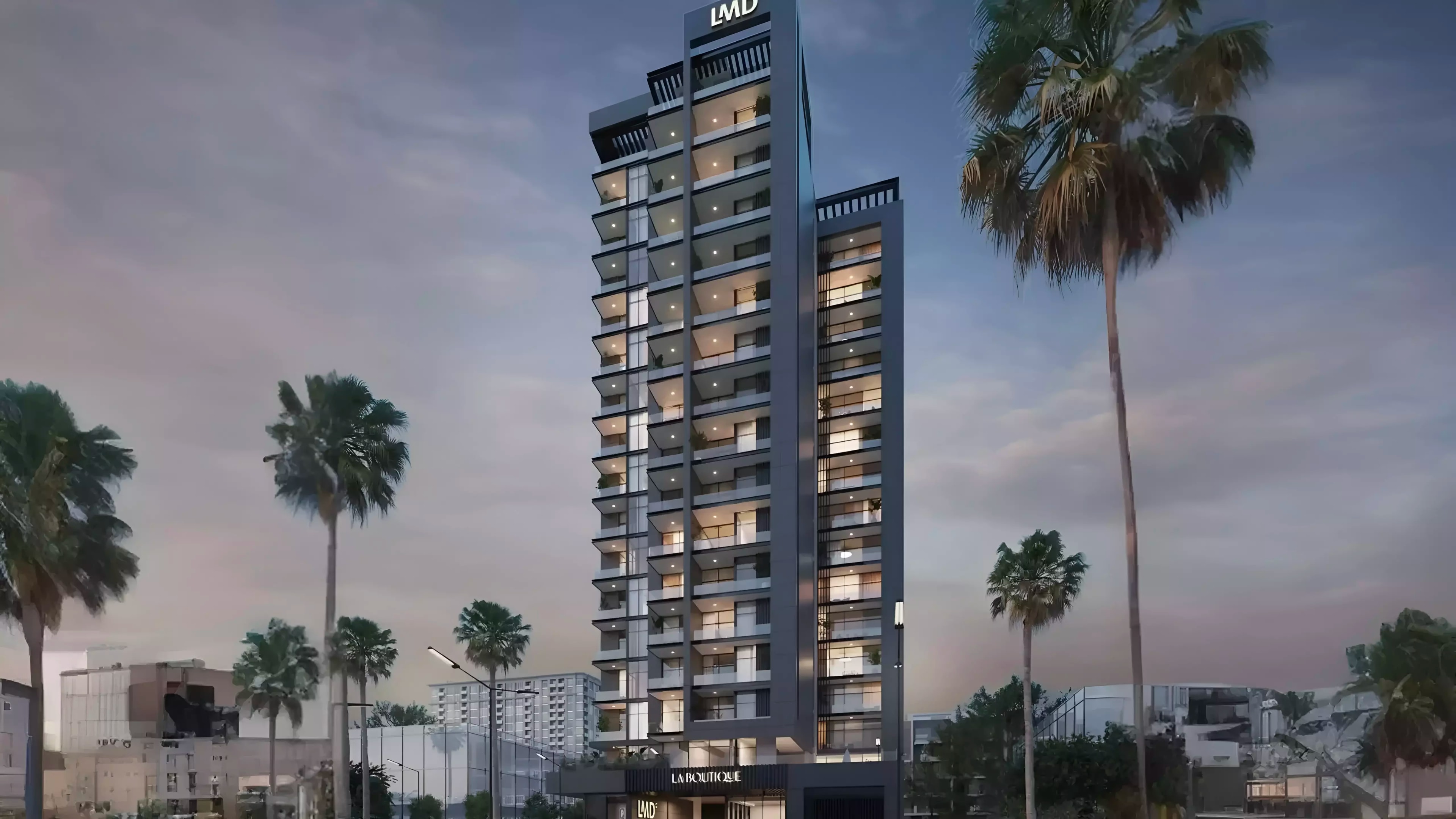 Impressie van La Boutique, appartementen van LMD in Al Jaddaf, Dubai