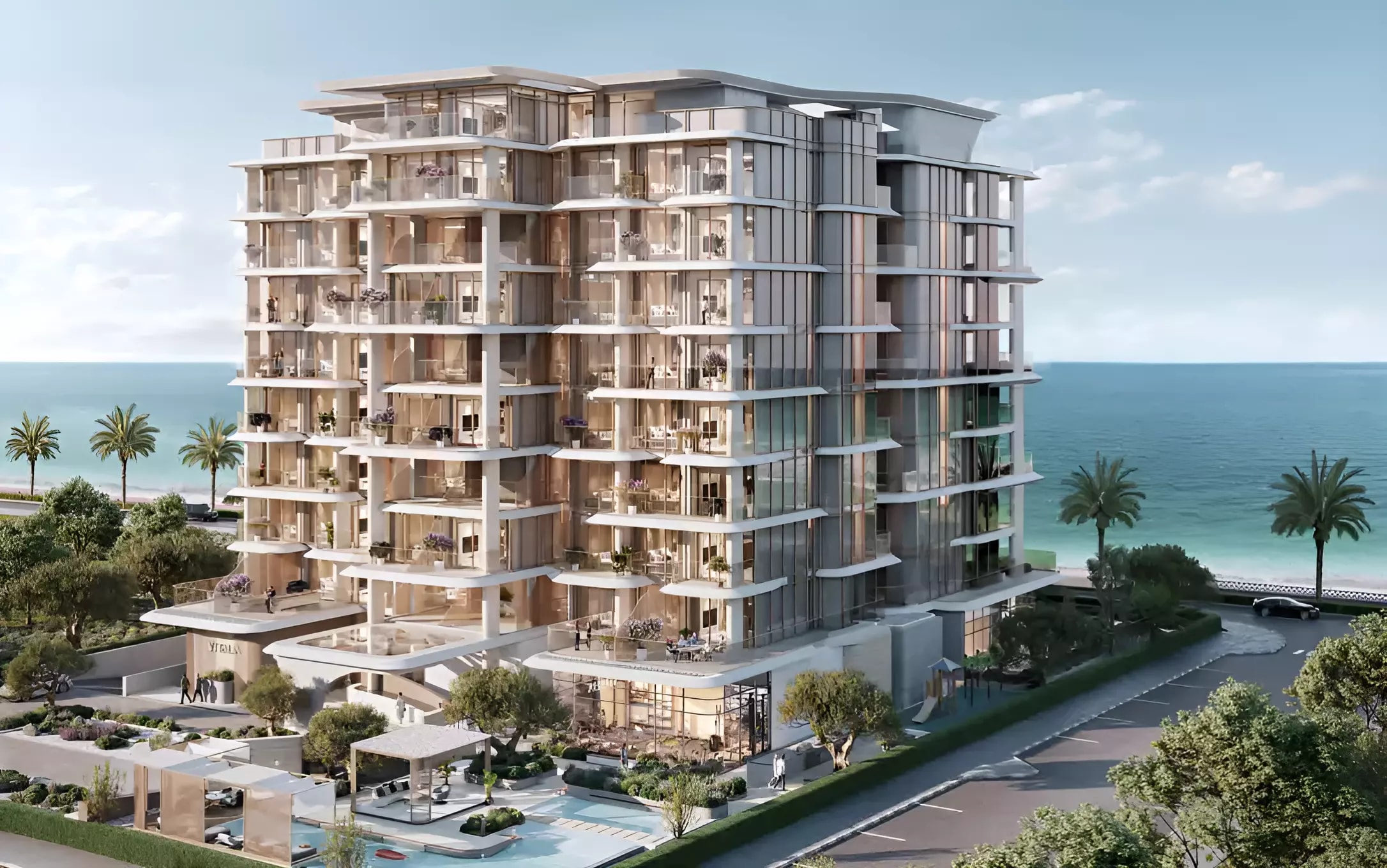 Impressie van Vitalia, woningen van Pinnacle AKS Real Estate Development in Palm Jumeirah, Dubai