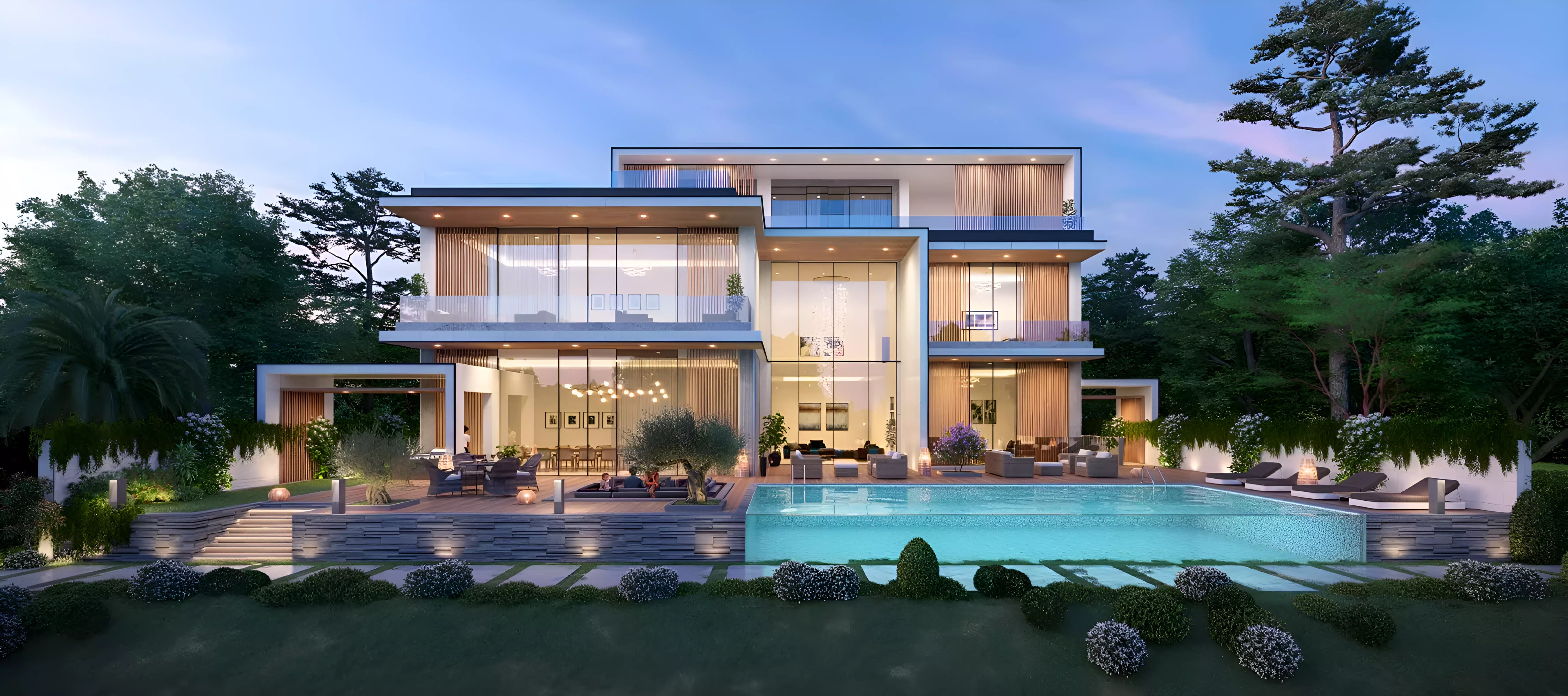 Impressie van Autograph Collection, villa's van Damac Properties in Damac Hills, Dubai