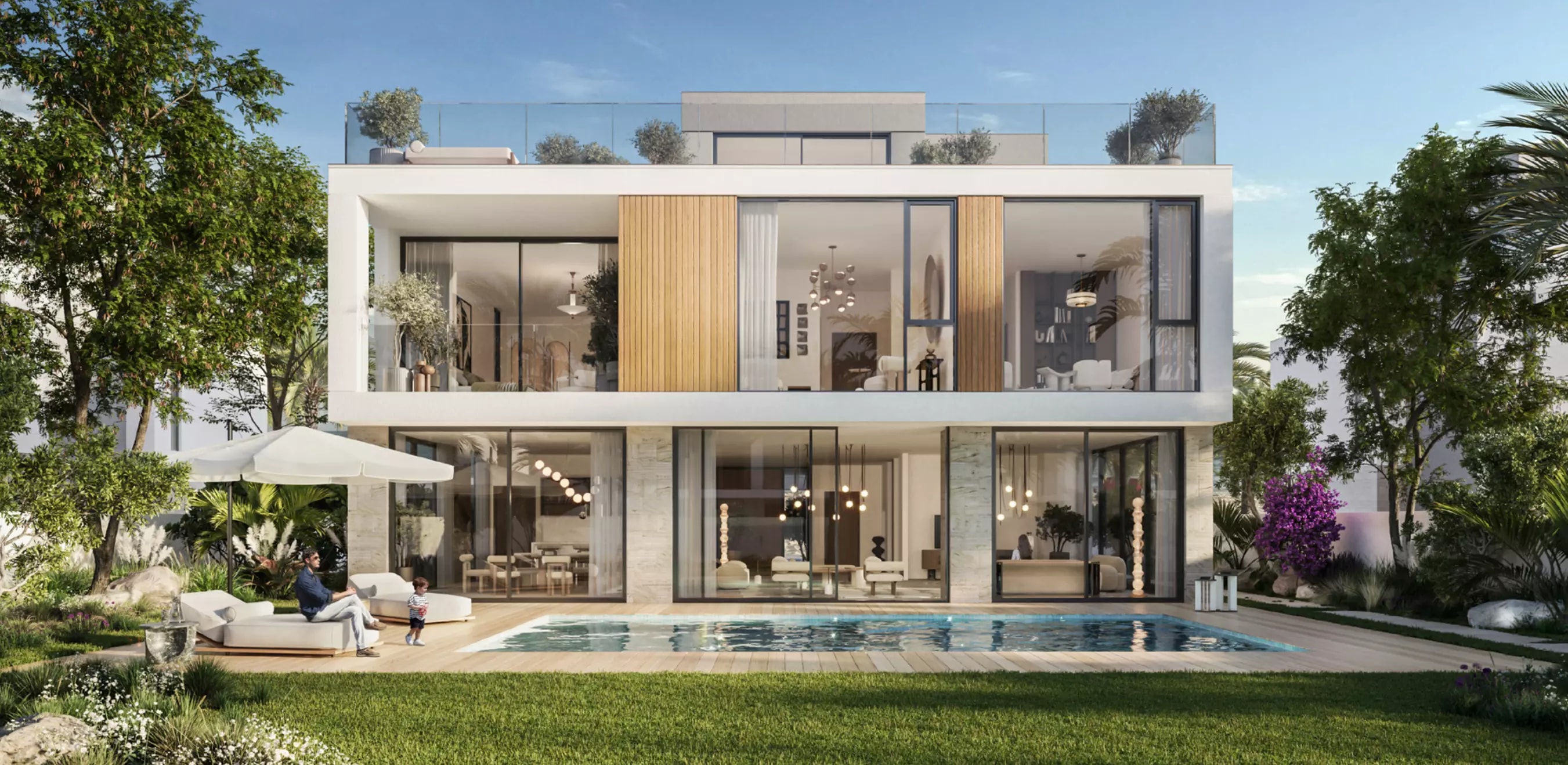 Impressie van Farm Gardens phase 2 By Emaar, villa's van Emaar Properties in The Valley, Dubai