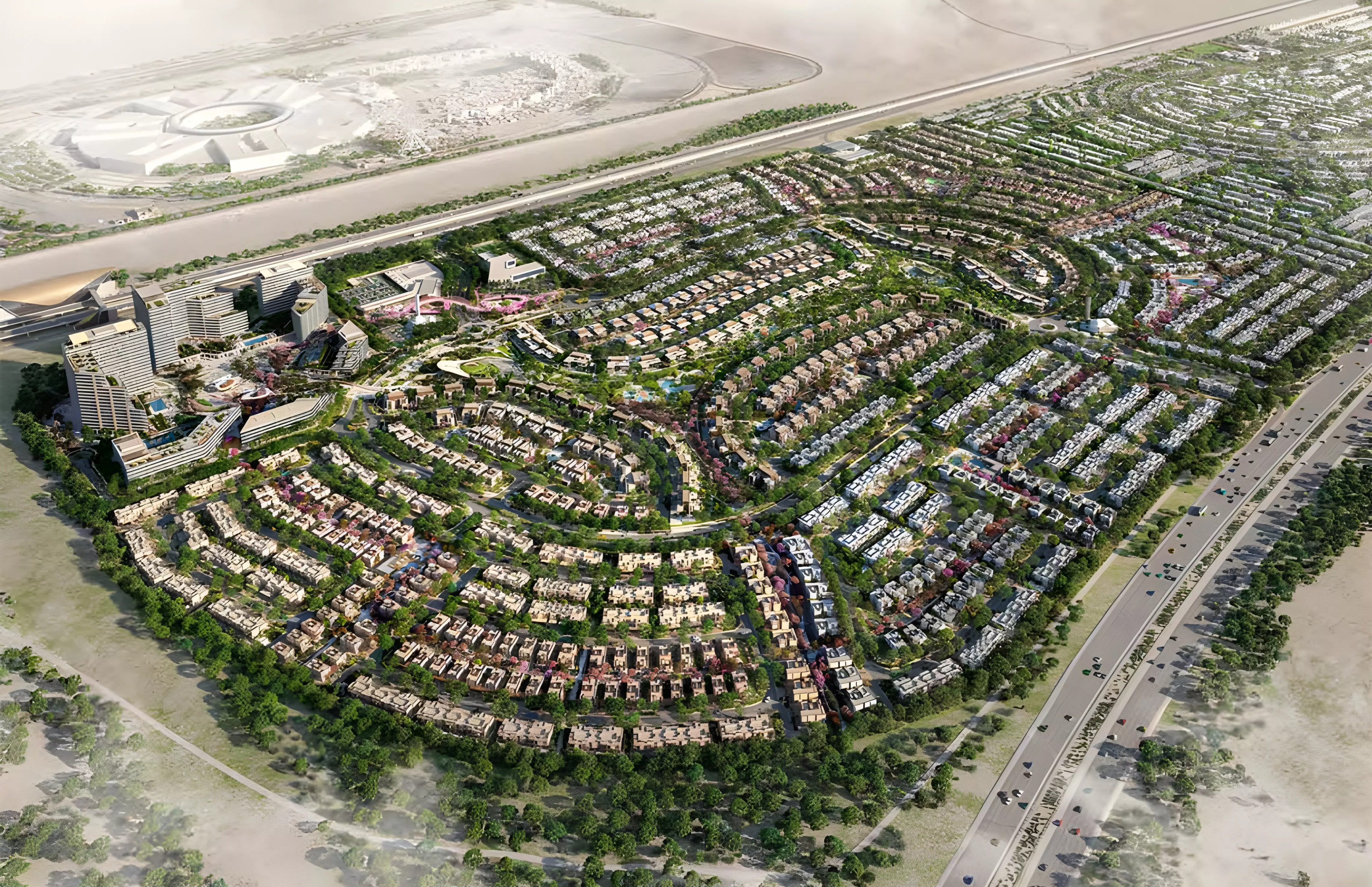Impressie van Olympia at Athlon, woningen van Aldar Properties in Athlon by Aldar, Dubai