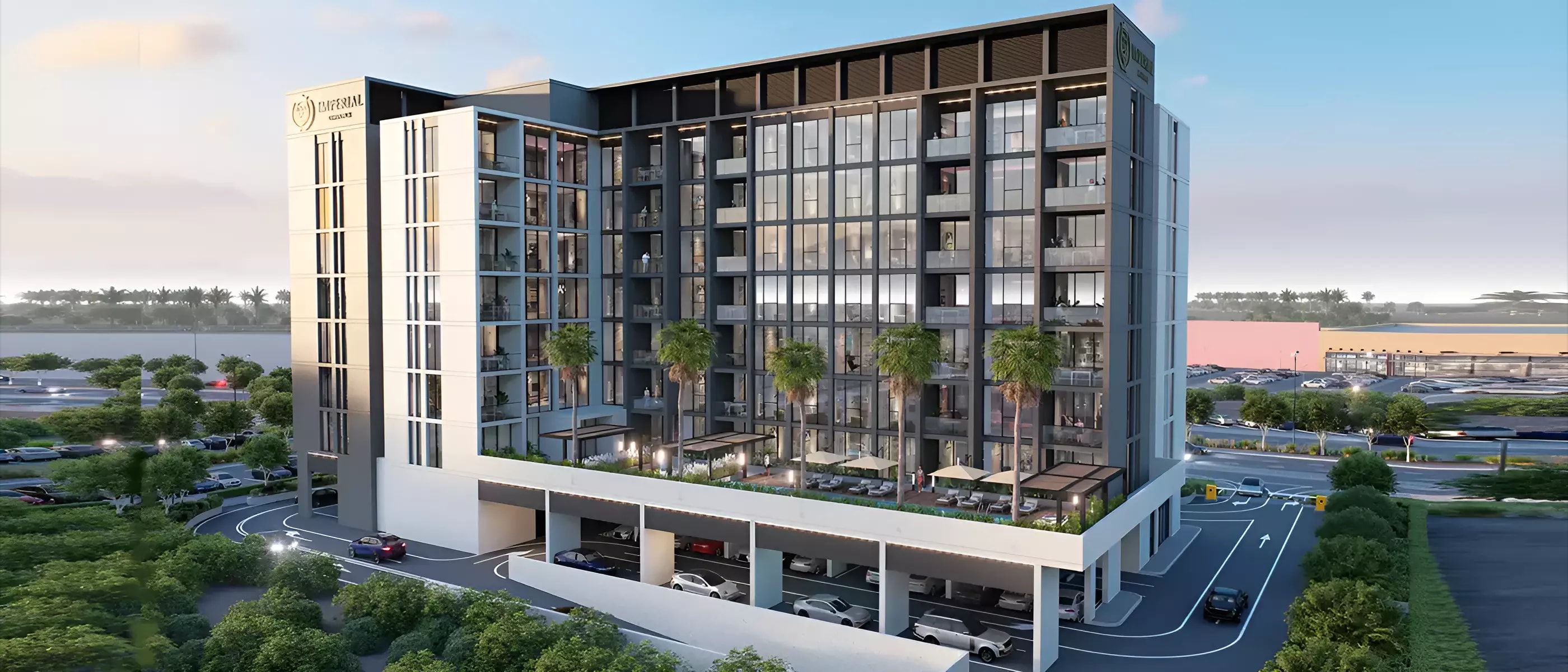 Impressie van Imperial Residence, appartementen van Imperial 55 in Dubai Production City (IMPZ), Dubai