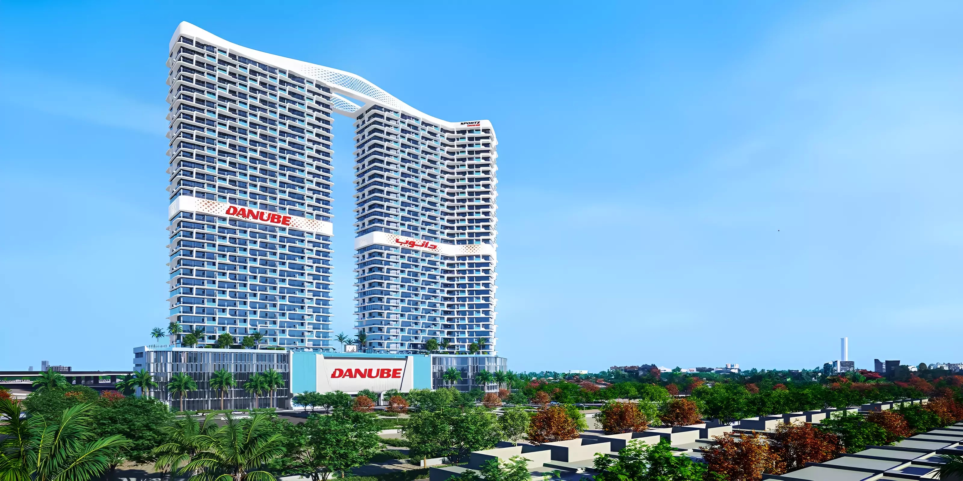 Impressie van Sportz, appartementen van Danube Properties in Dubai Sports City, Dubai