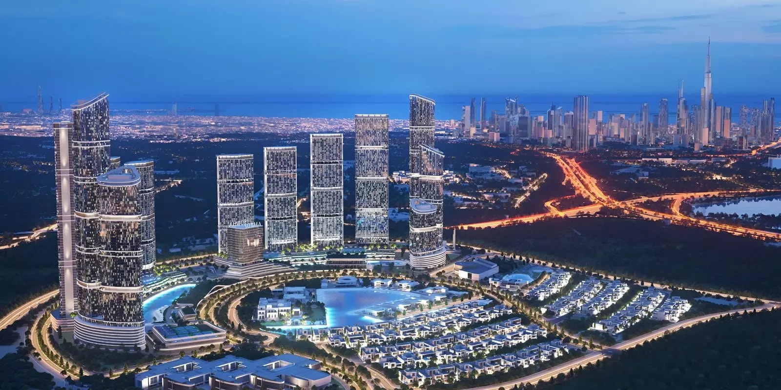 Impressie van 360 Riverside Crescent, appartementen van Sobha Realty in Sobha Hartland 2, Dubai