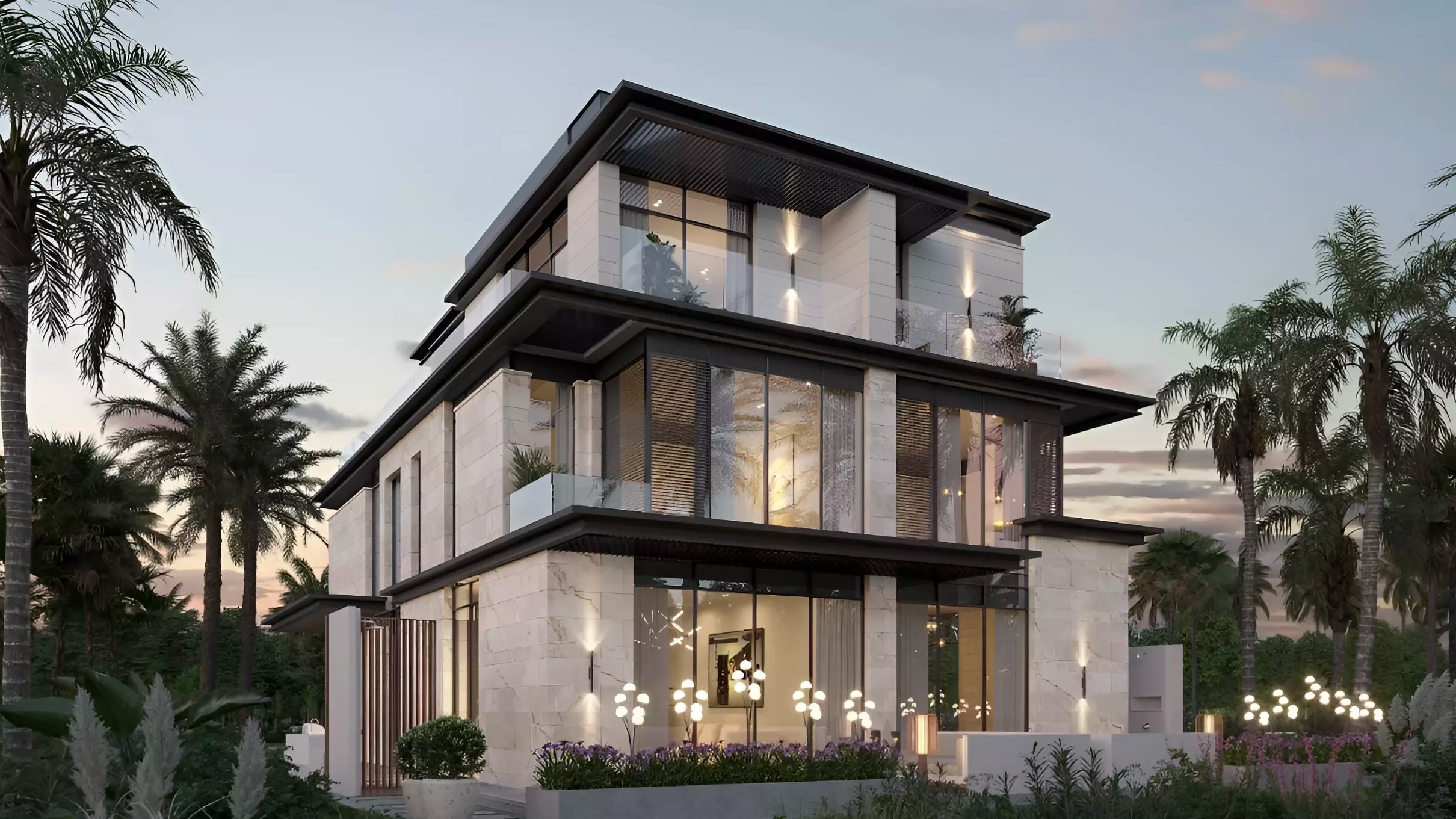 Impressie van Lua Residences, villa's van Swank Developments in Mohammed Bin Rashid City, Dubai