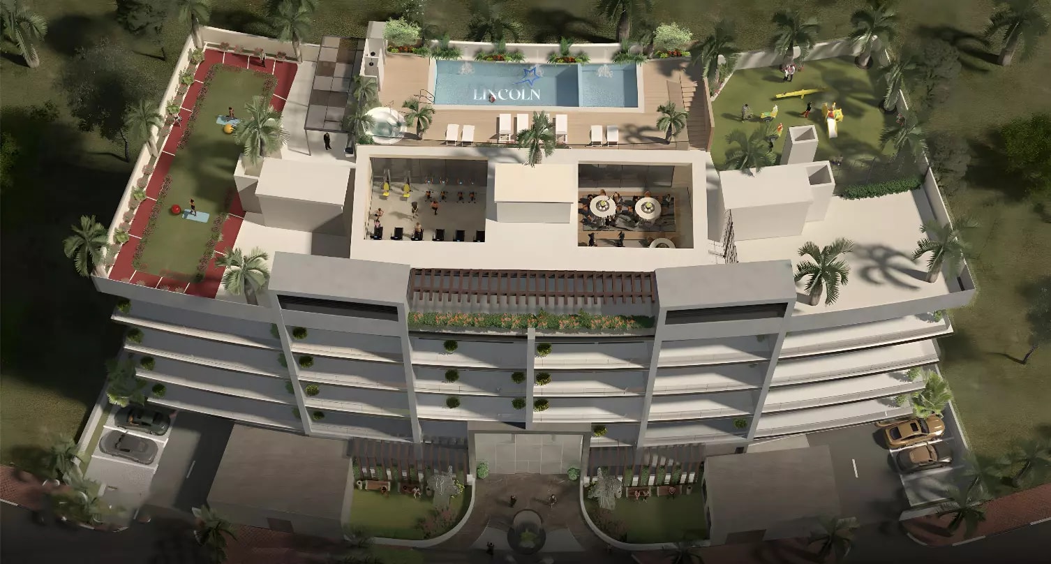 Impressie van Lincoln Star Residence, woningen van Lincoln Star Real Estate Development in Dubai South (Dubai World Central), Dubai
