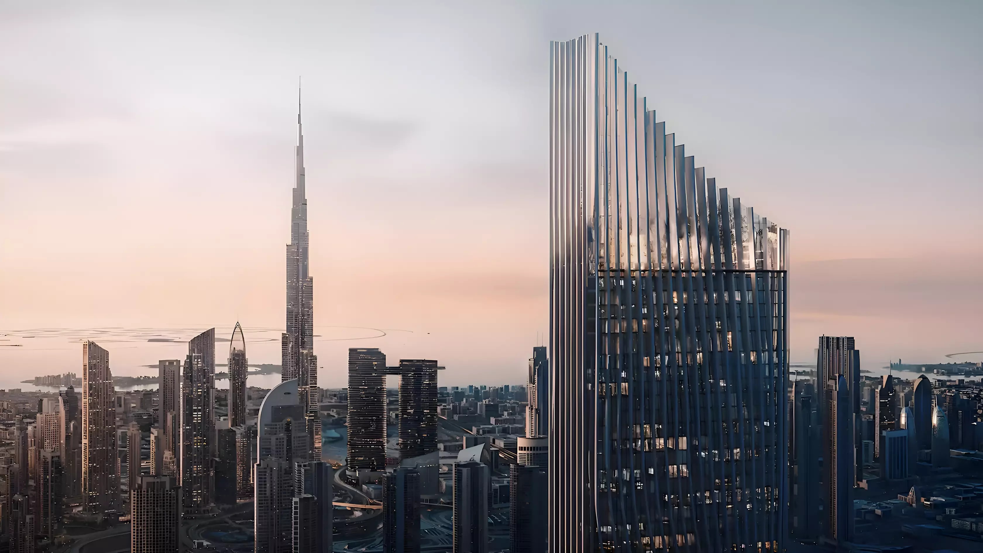 Impressie van Tiger Sky Tower, woningen van Tiger Group in Business Bay, Dubai