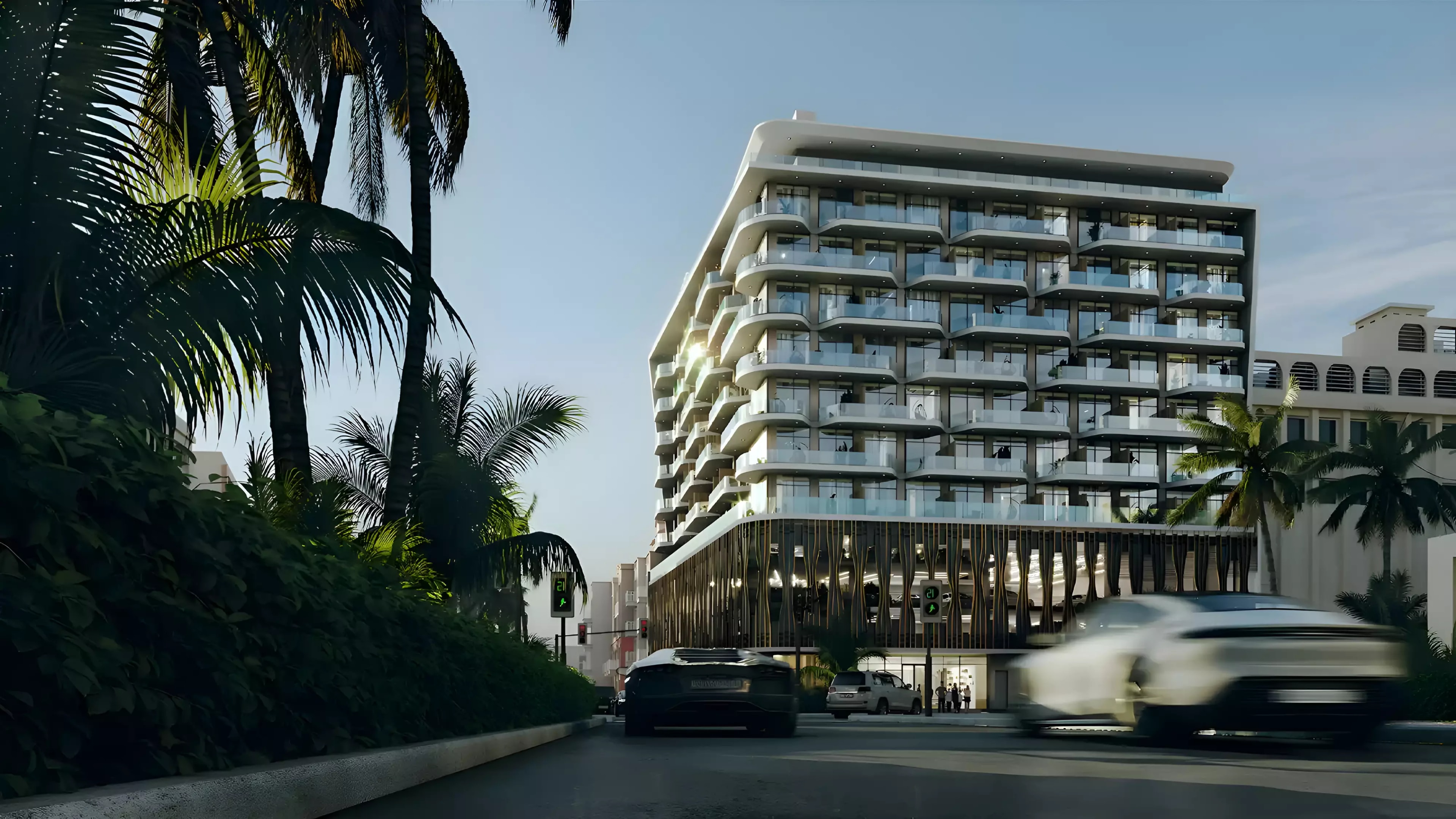Impressie van Vitality Residence, appartementen van Segrex Development in Jumeirah Village Circle, Dubai
