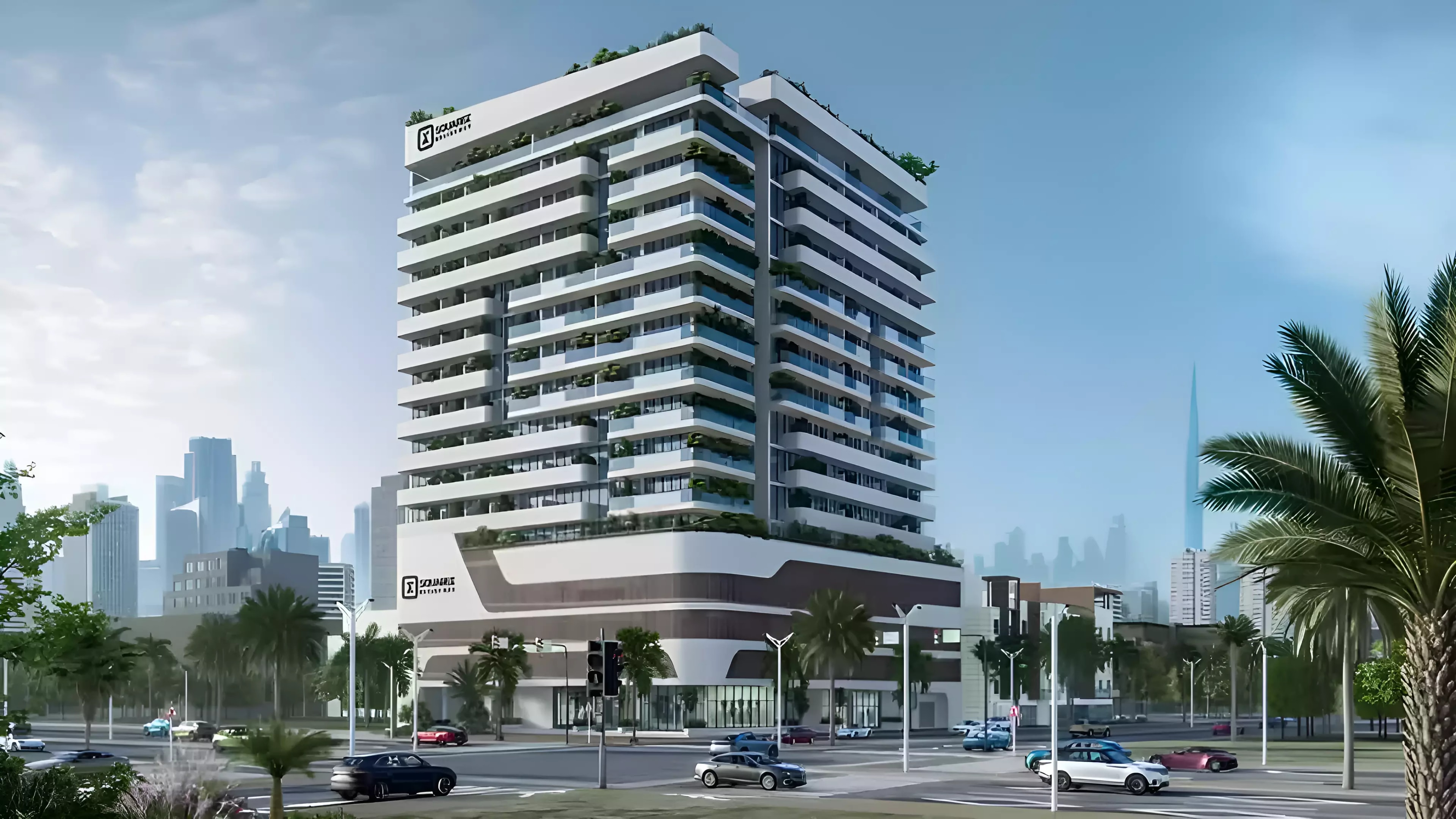 Impressie van SquareX Residence, appartementen van Tasmeer Indigo in Jumeirah Village Circle, Dubai