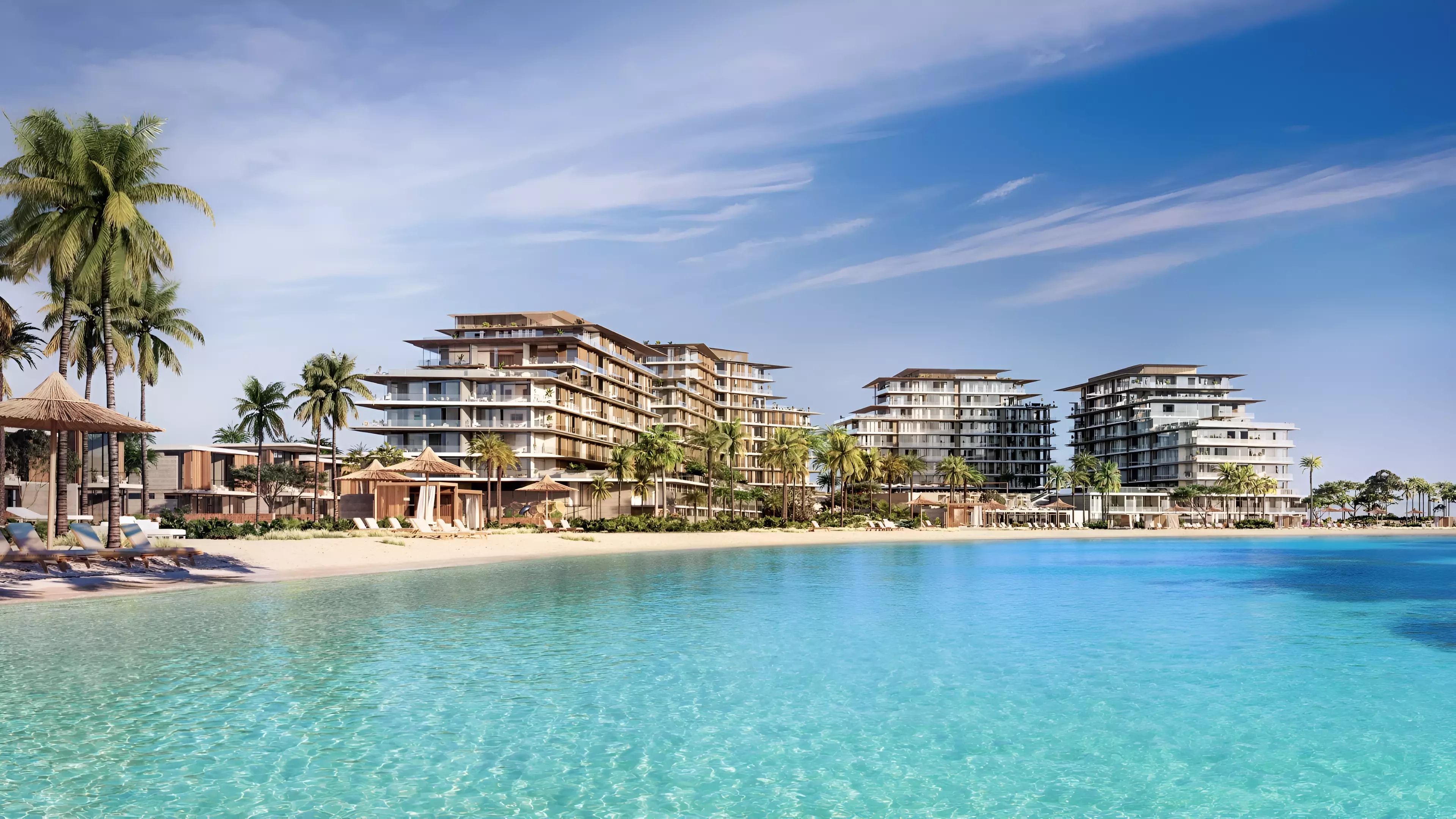 Impressie van Rixos Hotel & Residences, woningen van Nakheel in Dubai Islands, Dubai