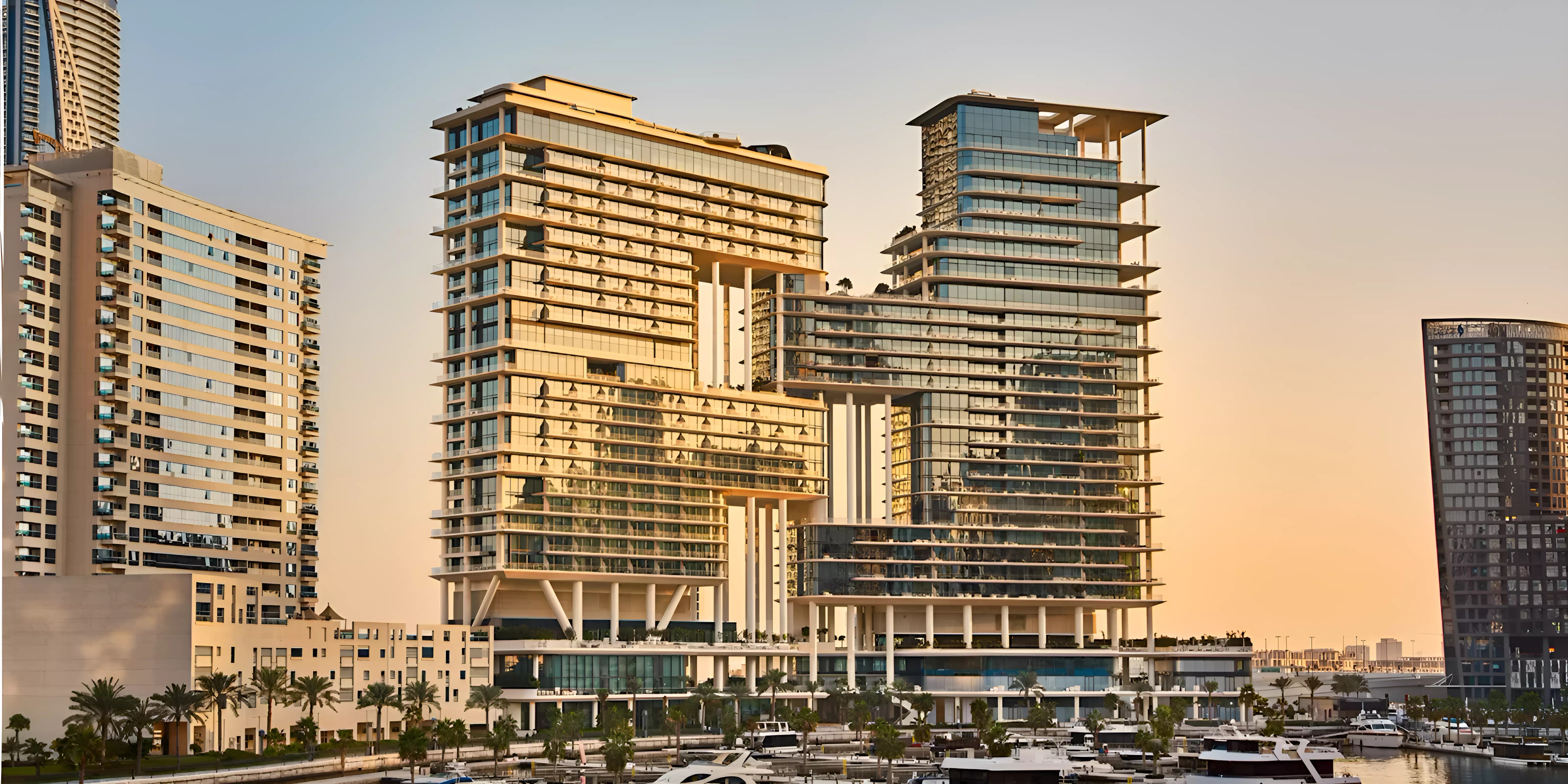 Impressie van The Lana, woningen van Omniyat Group in Business Bay, Dubai