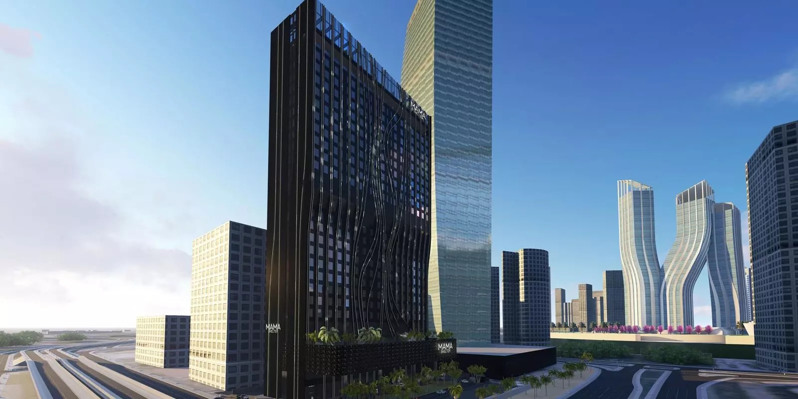 Impressie van Mama Residences, appartementen van Khamas Group Investment in Business Bay, Dubai