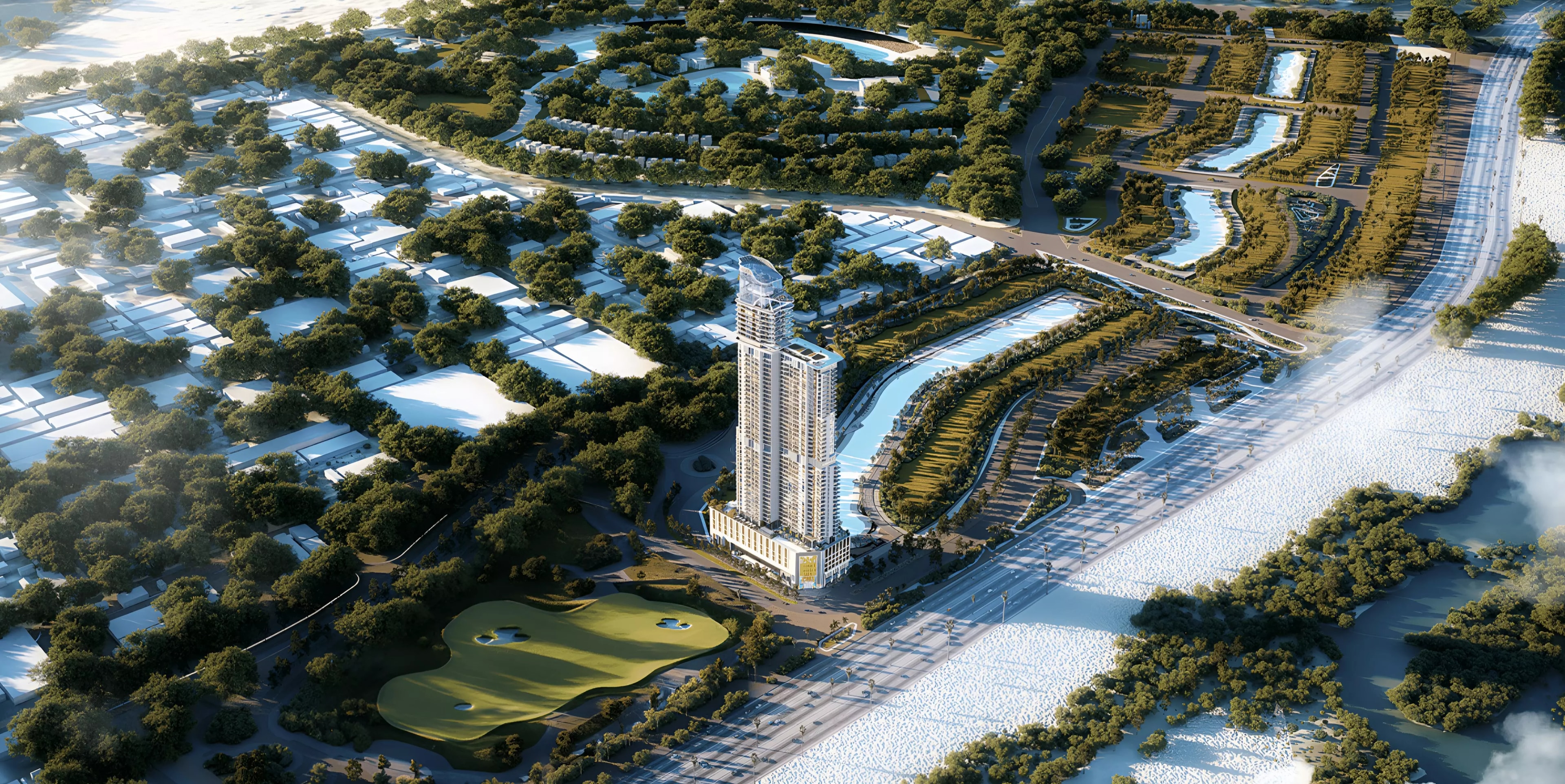 Impressie van Amaal 8, woningen van Amaal Emirates in Ras Al Khor, Dubai