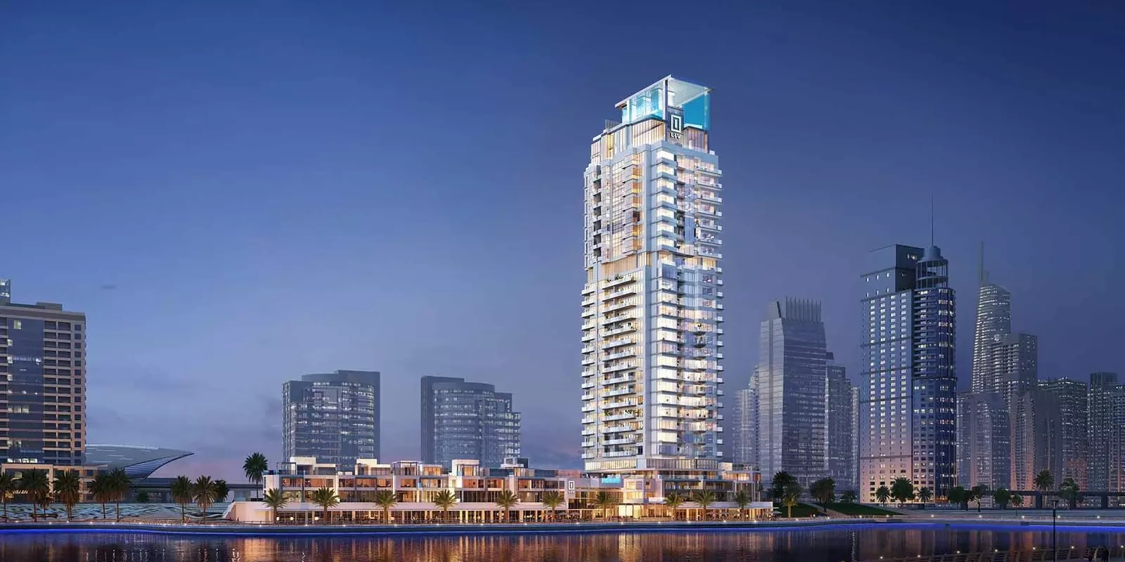 Impressie van LIV Waterside, woningen van L I V PROPERTY SERVICES in Dubai Marina, Dubai