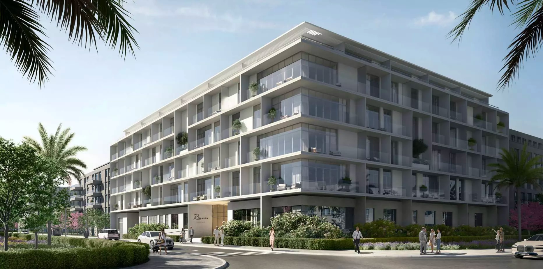 Impressie van Roma Residences, appartementen van JRP Development in Jumeirah Village Circle, Dubai
