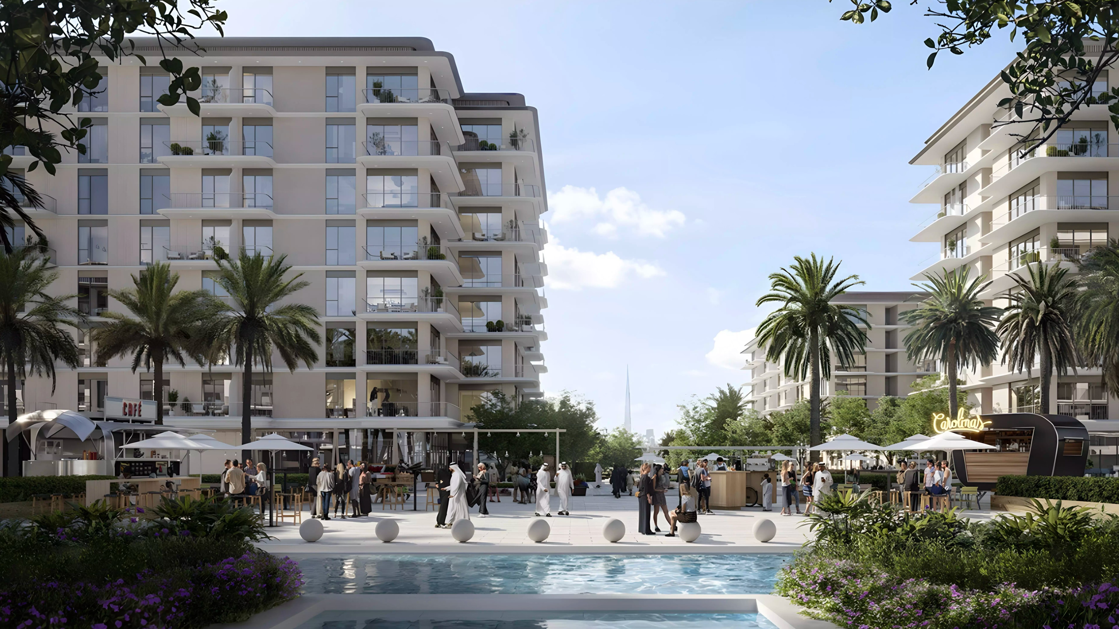 Impressie van Bayline, woningen van Emaar Properties in Mina Rashid, Dubai