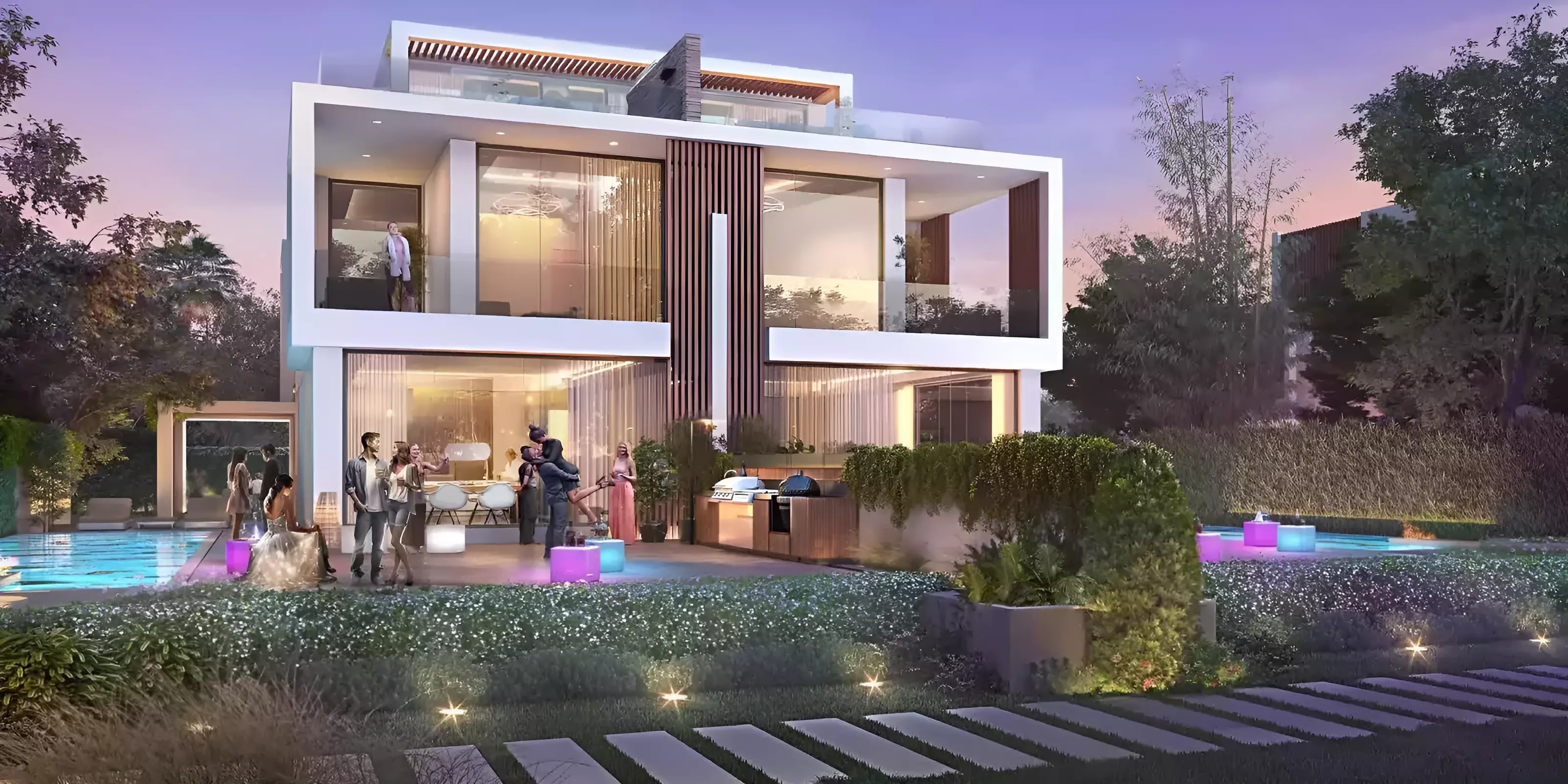 Impressie van Park Greens By Damac, villa's van Damac Properties in Damac Hills 2, Dubai