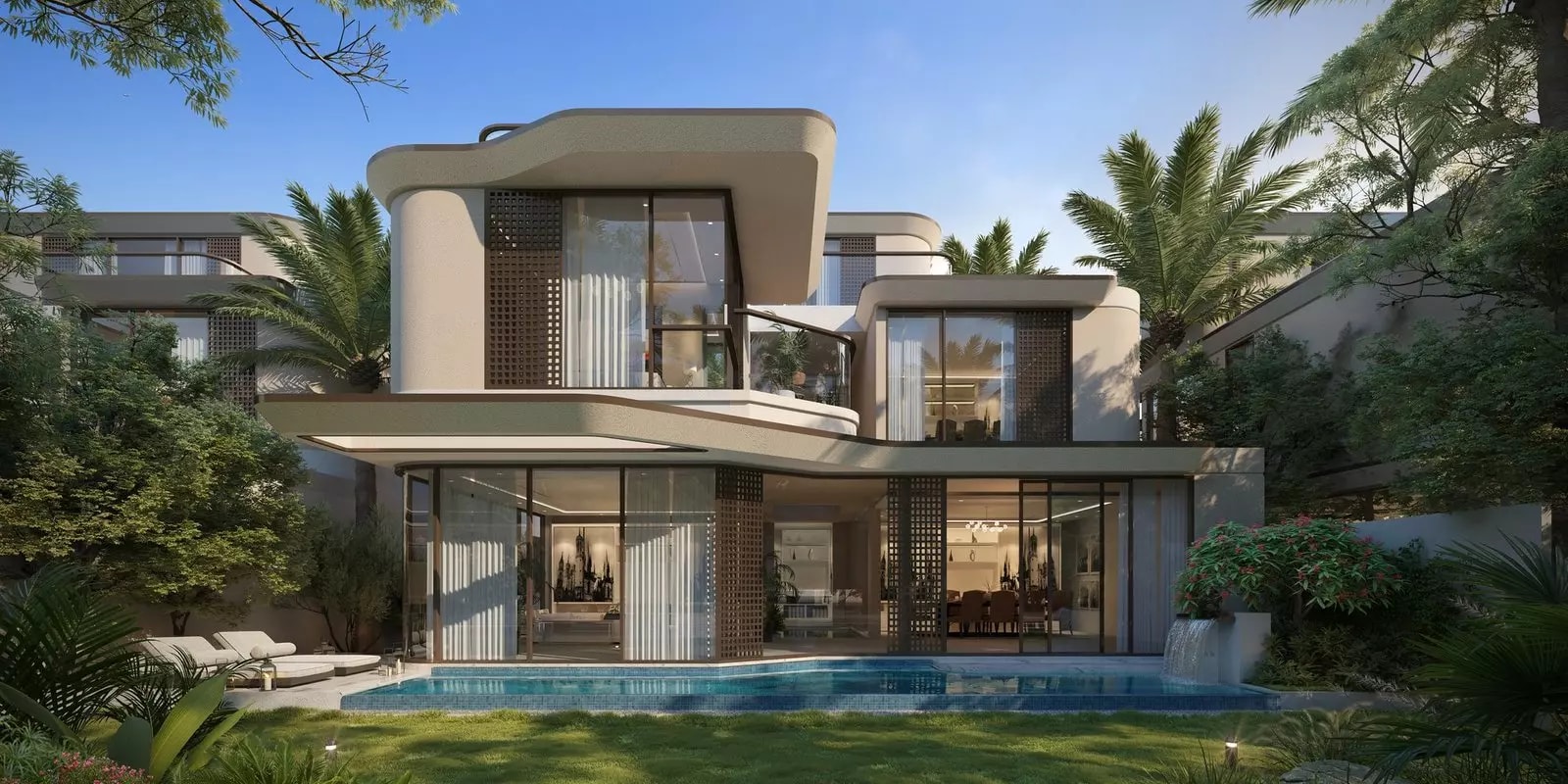 Impressie van Wadi Villas, woningen van Arista Properties in Mohammed Bin Rashid City, Dubai
