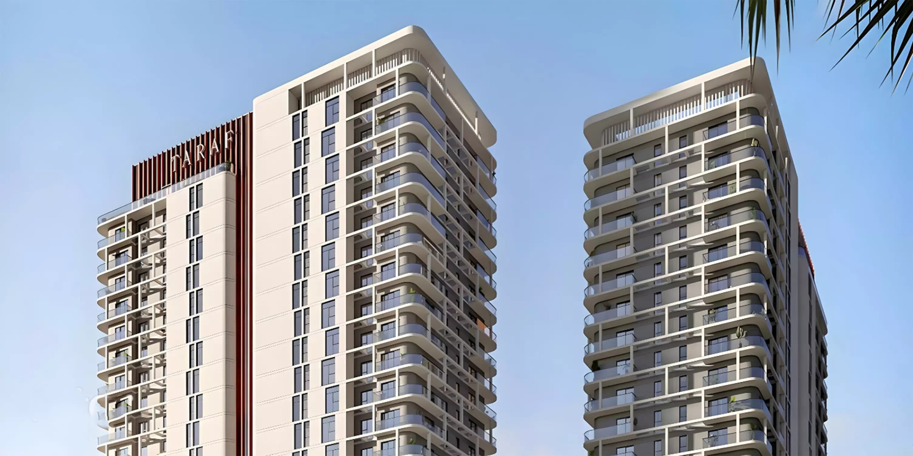 Impressie van Cello, woningen van Taraf Properties in Jumeirah Village Circle, Dubai