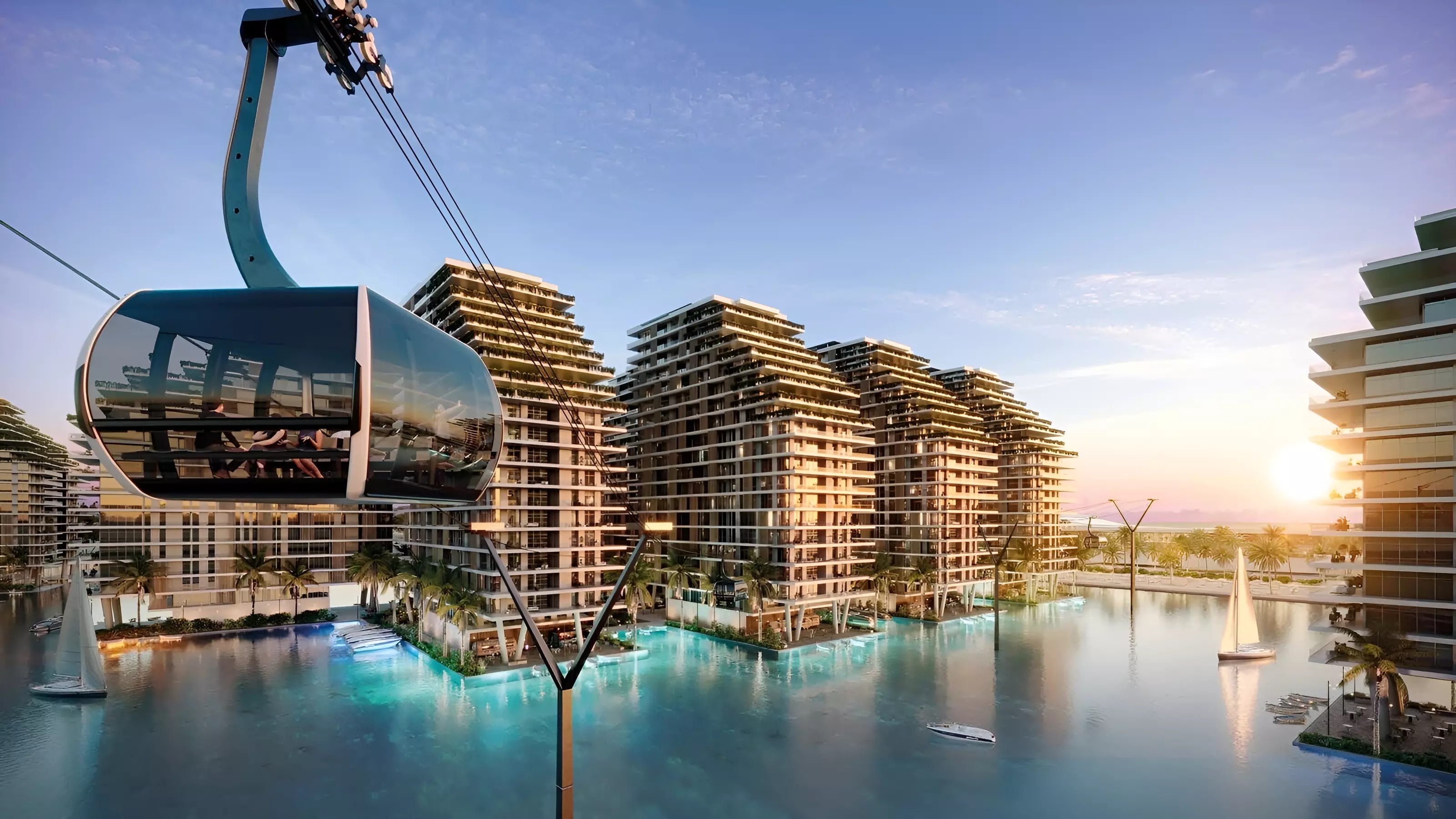 Impressie van Azizi Venice 10, appartementen van Azizi Developments in Dubai South (Dubai World Central), Dubai