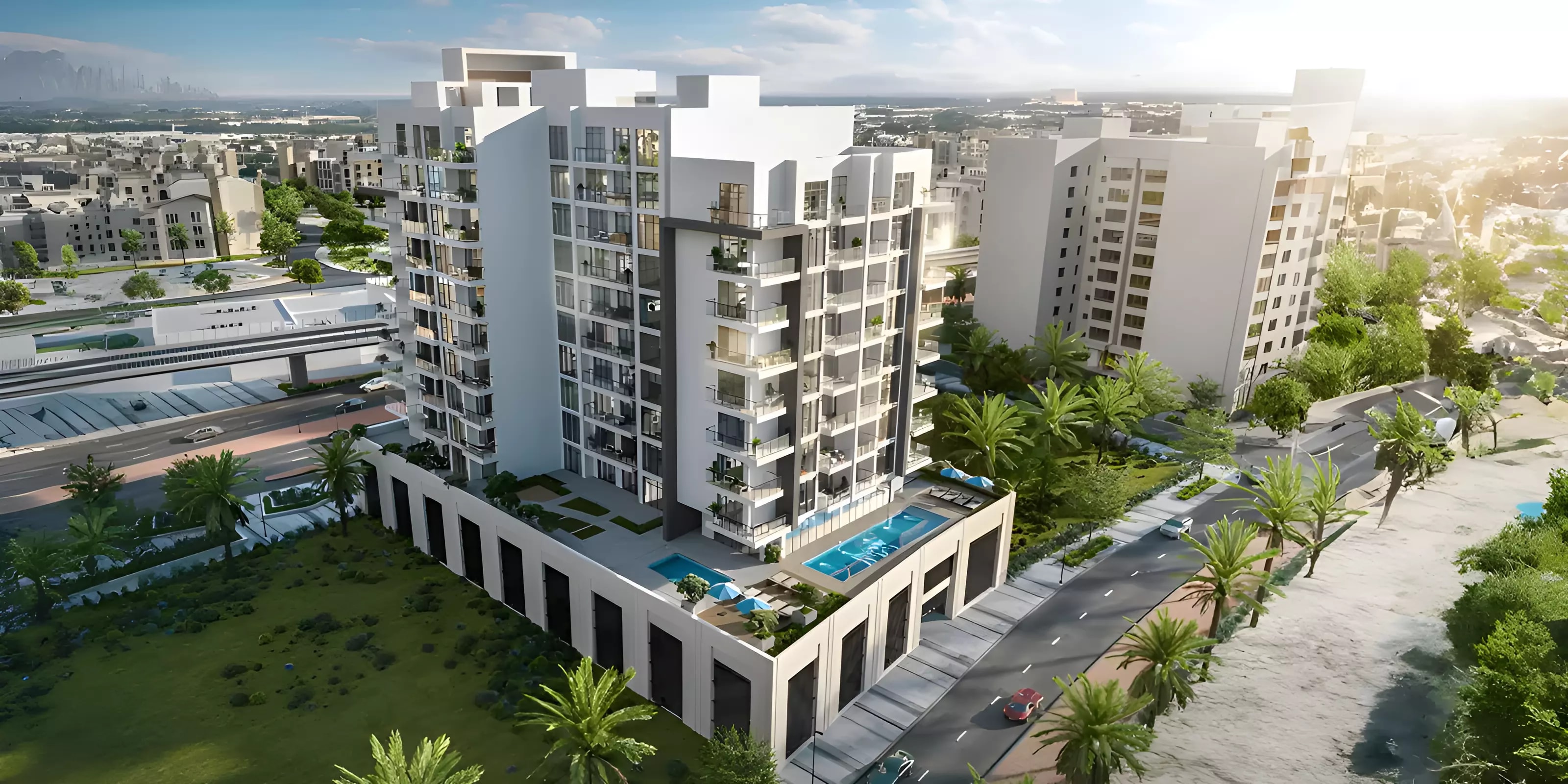 Impressie van Avenue Residence Phase 6 By Nabni, woningen van Nabni Real Estate Development in Al Furjan, Dubai