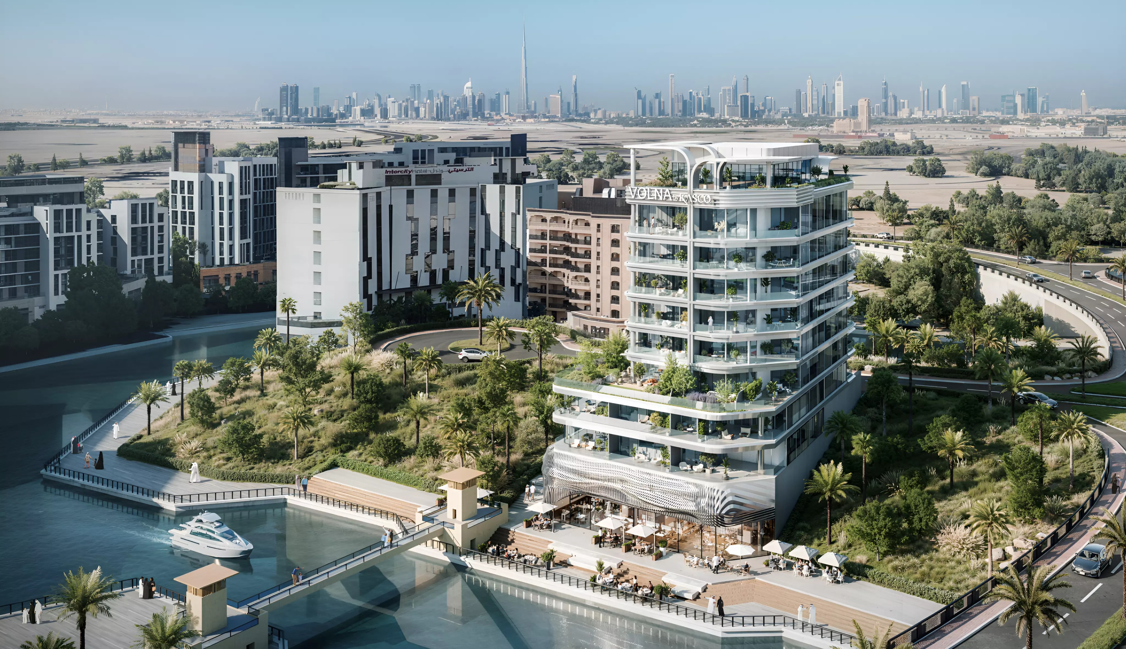 Impressie van Volna by Kasco, appartementen van Kasco Properties in Al Jaddaf, Dubai