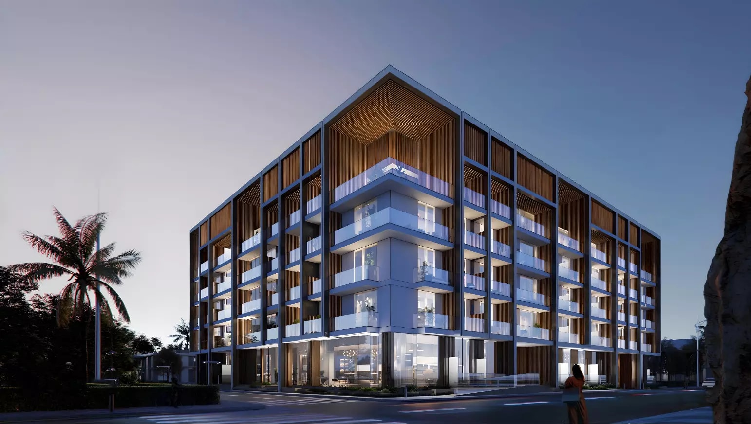Impressie van Binghatti Dusk, appartementen van Binghatti Developers in Jumeirah Village Circle, Dubai