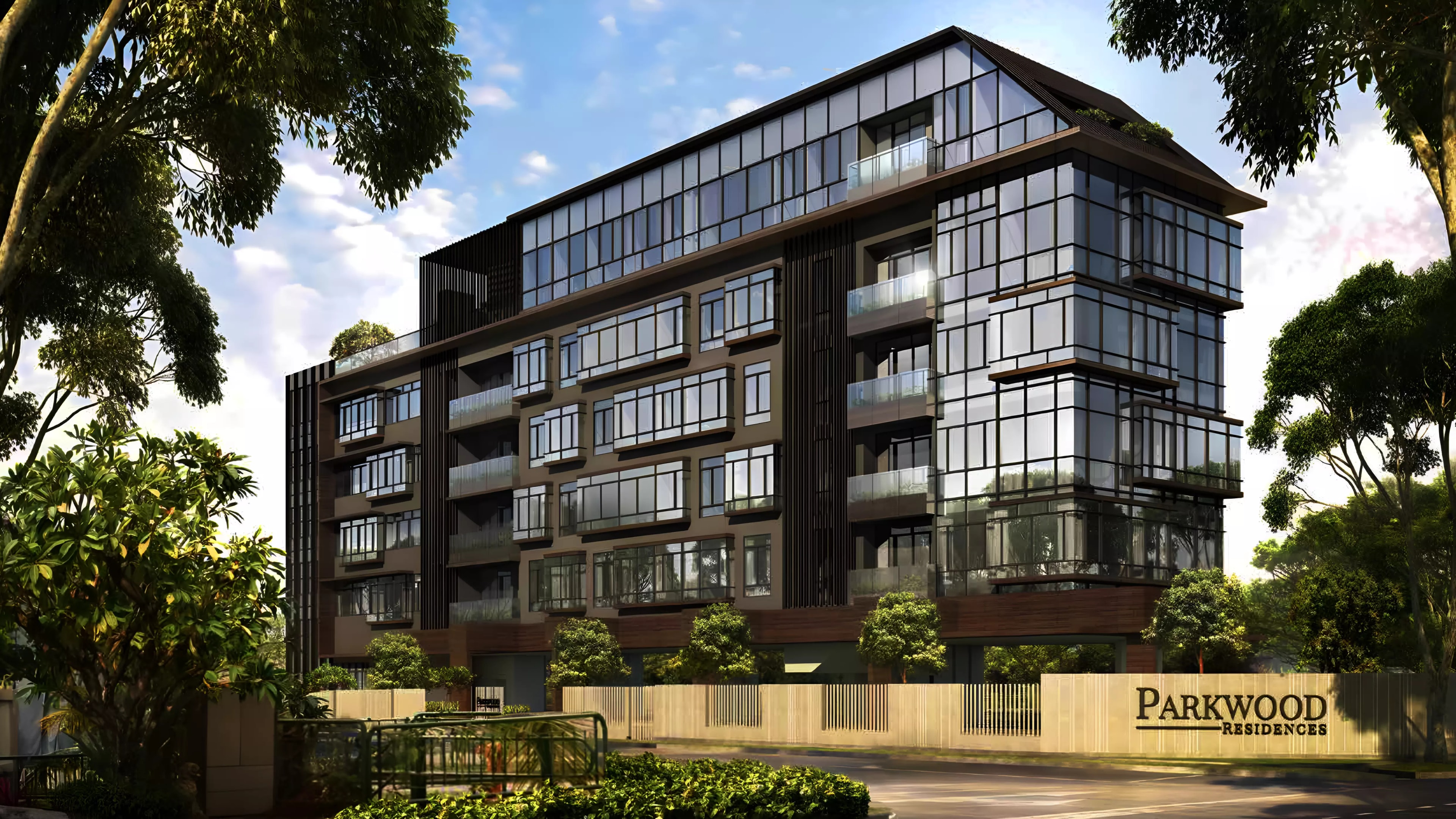 Impressie van Parkwood Residence, woningen van Arabian Gulf Properties in Jumeirah Village Circle, Dubai