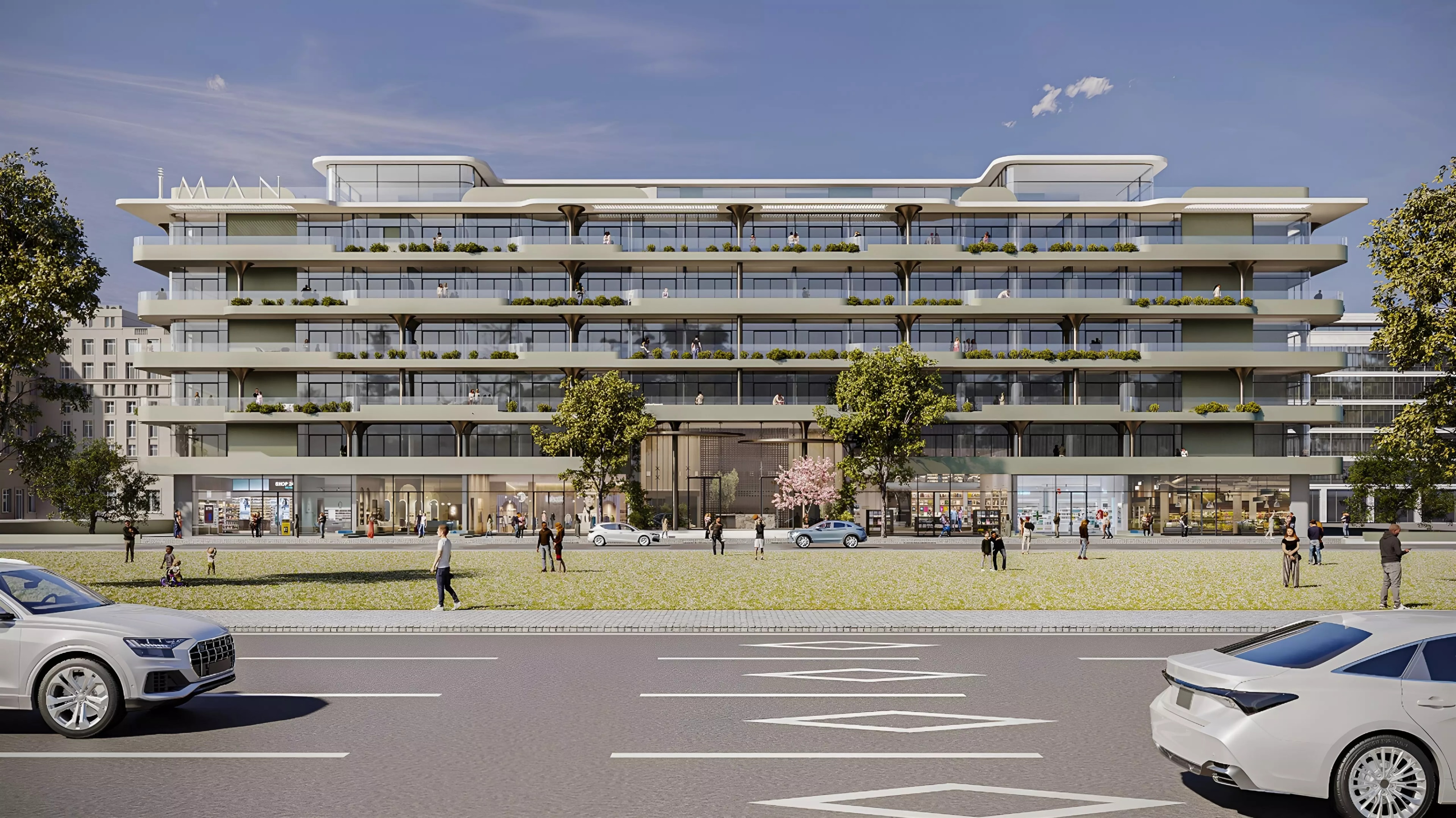 Impressie van Gardens Phase 2 By Iman, appartementen van Iman Developers in Arjan, Dubai