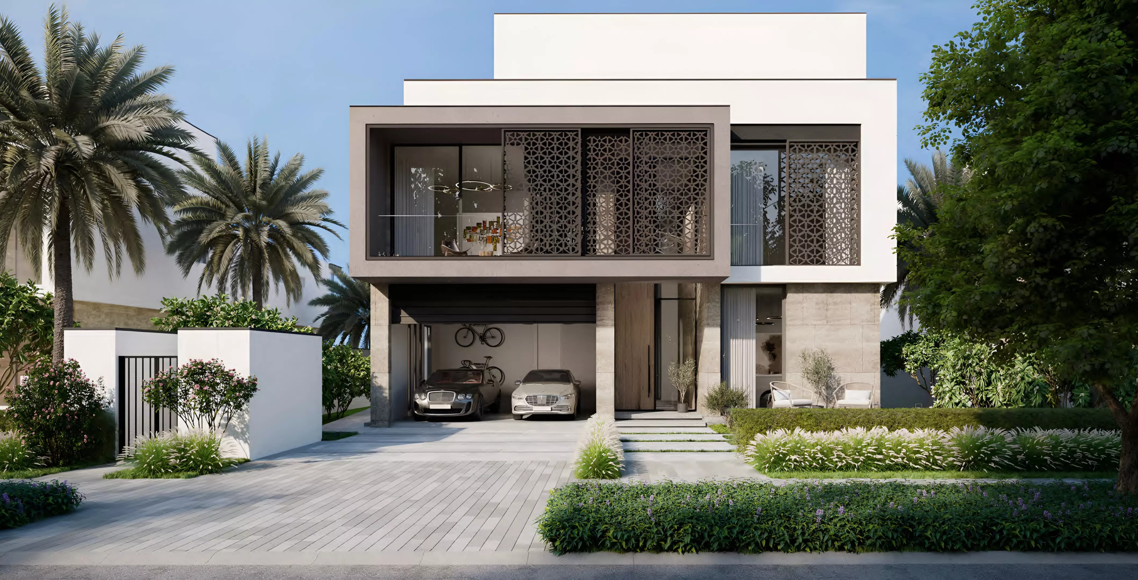 Impressie van Palm Jebel Ali Frond F, villa's van Nakheel in Palm Jebel Ali, Dubai