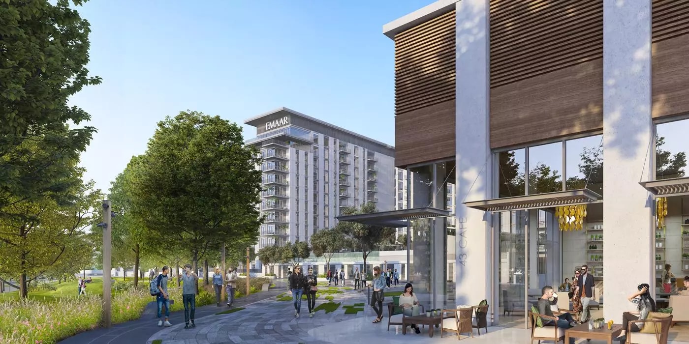 Impressie van Greenside Residence, appartementen van Emaar Properties in Dubai Hills Estate, Dubai