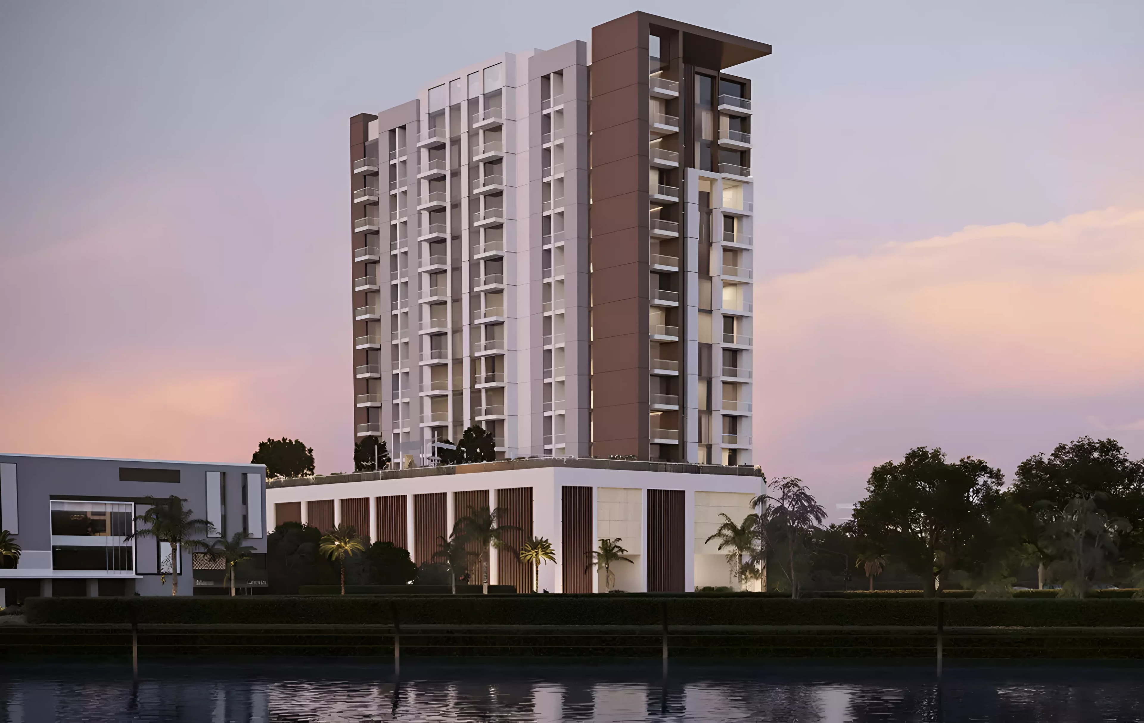 Impressie van Albero, appartementen van Oro24 Developments in Liwan, Dubai