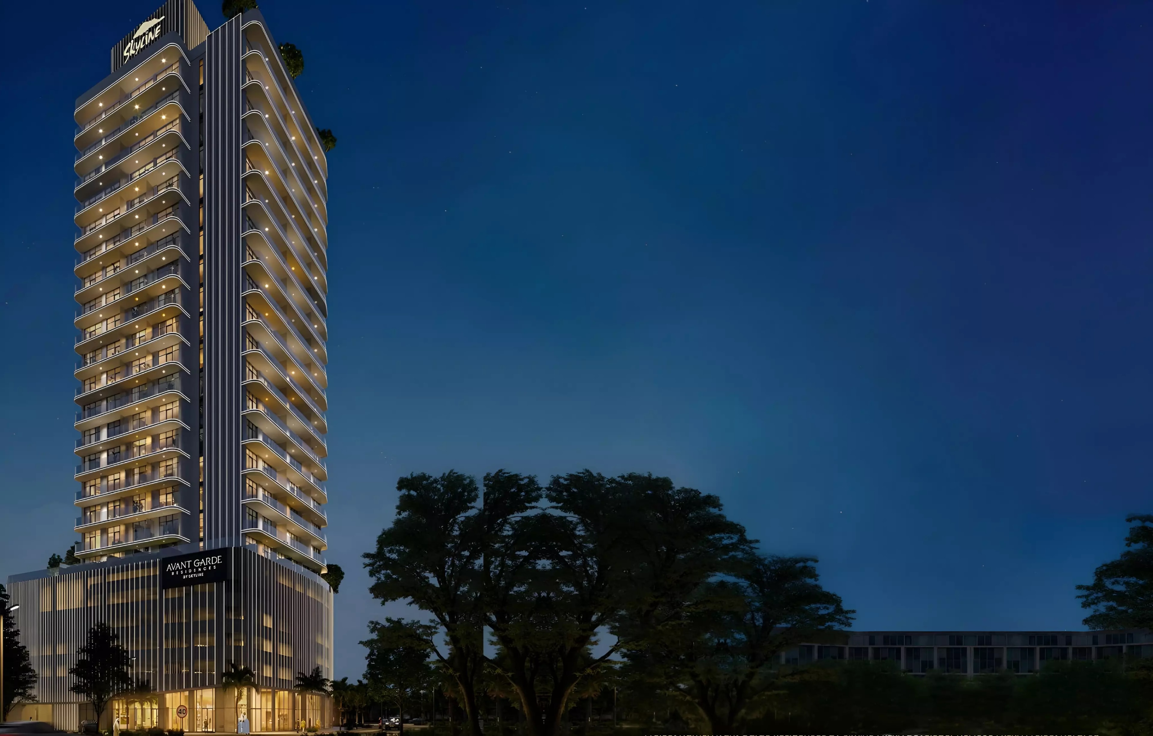 Impressie van Avant Garde Residences, appartementen van Skyline Builders in Jumeirah Village Circle, Dubai