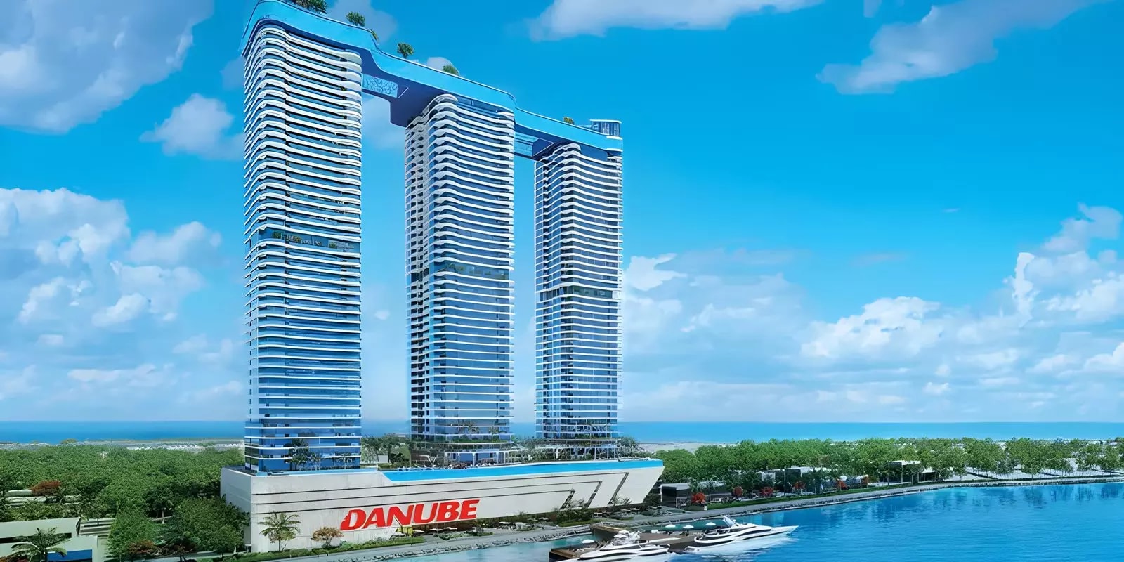 Impressie van Oceanz Phase 3 By Danube, appartementen van Danube Properties in Maritime City, Dubai