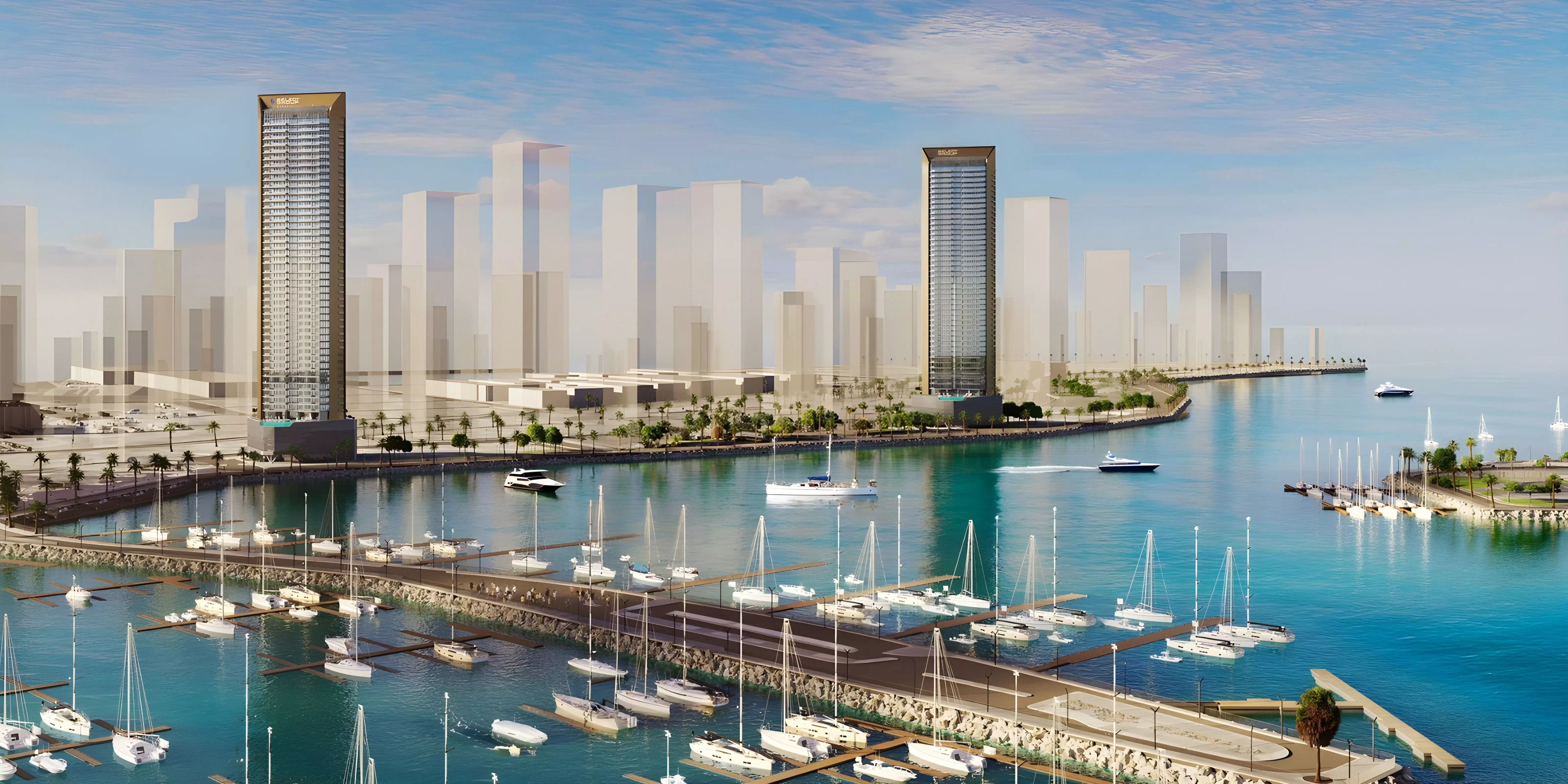 Impressie van Nautica Phase 2 Select Group, appartementen van Select Group in Maritime City, Dubai