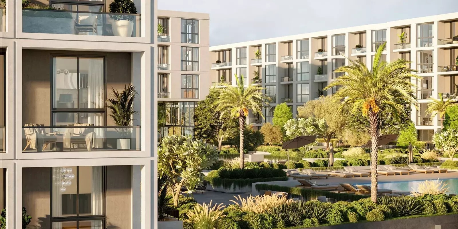 Impressie van Terrazzo Residences, appartementen van Taraf Properties in Jumeirah Village Circle, Dubai
