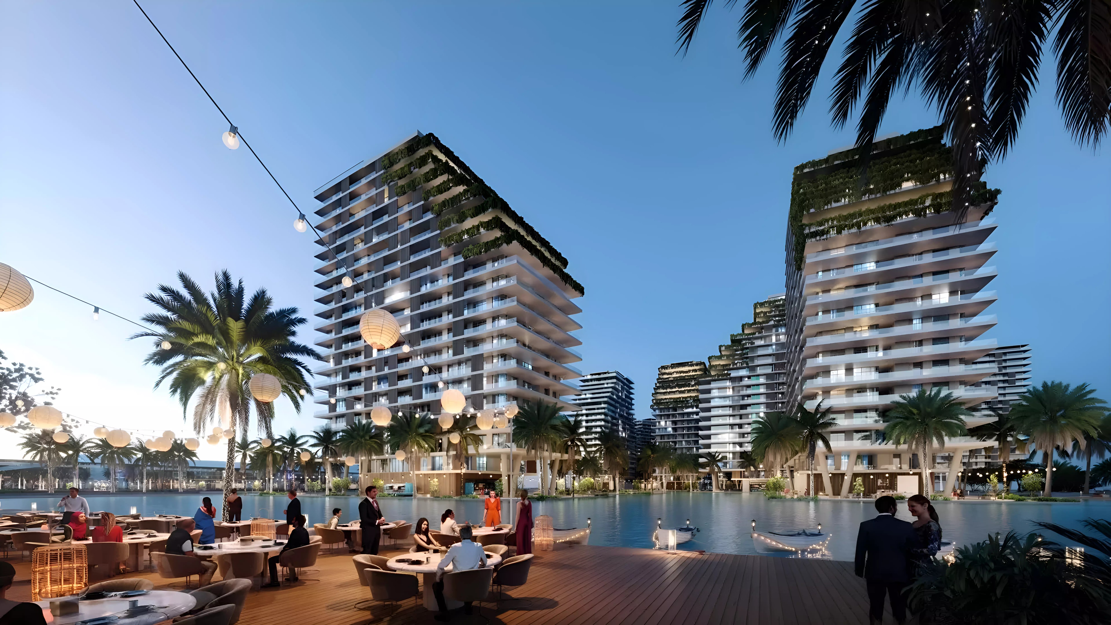 Impressie van Azizi Venice 9, appartementen van Azizi Developments in Dubai South (Dubai World Central), Dubai