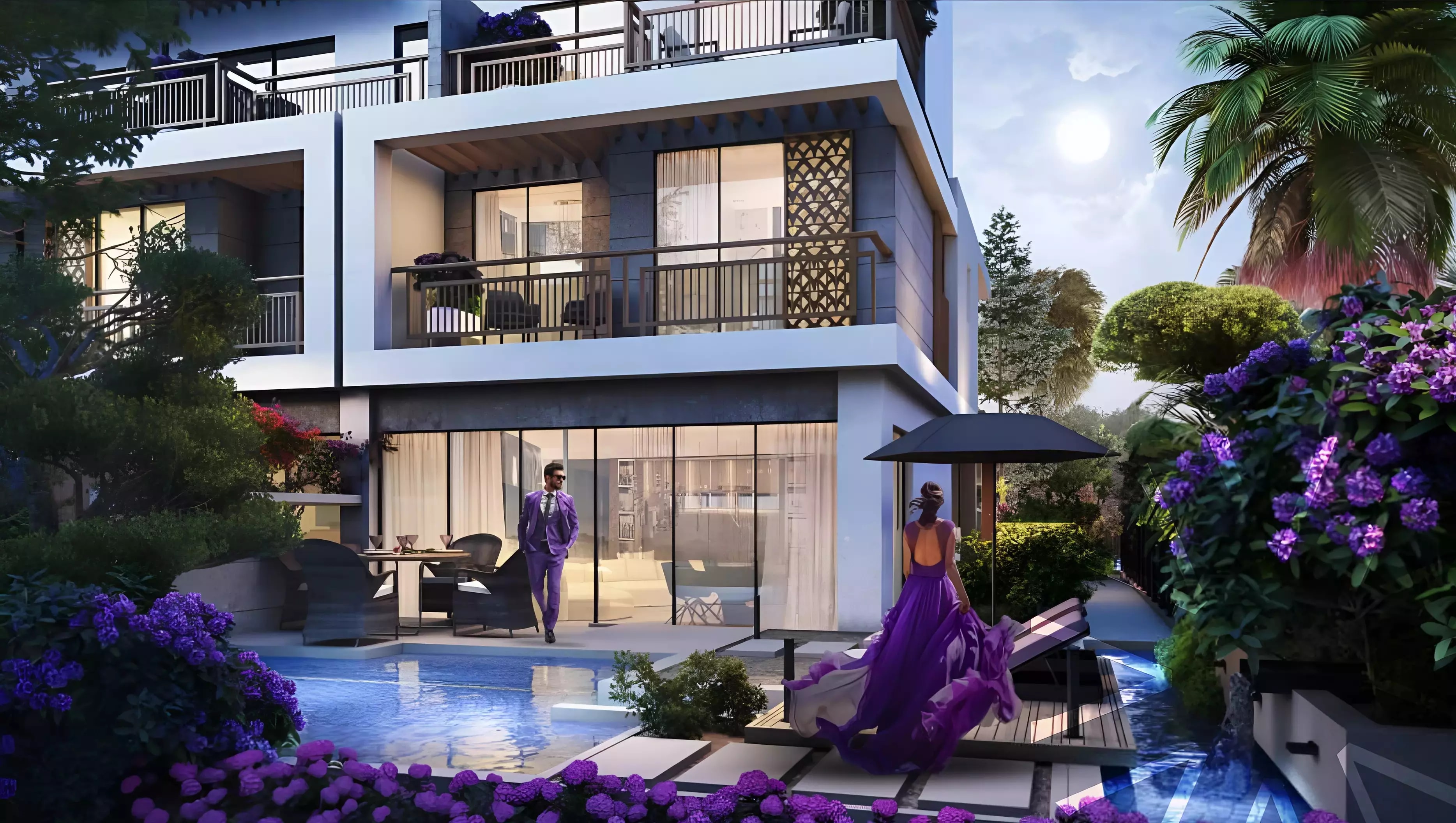Impressie van Violet Damac Hills 2, townhouses van Damac Properties in Damac Hills 2, Dubai