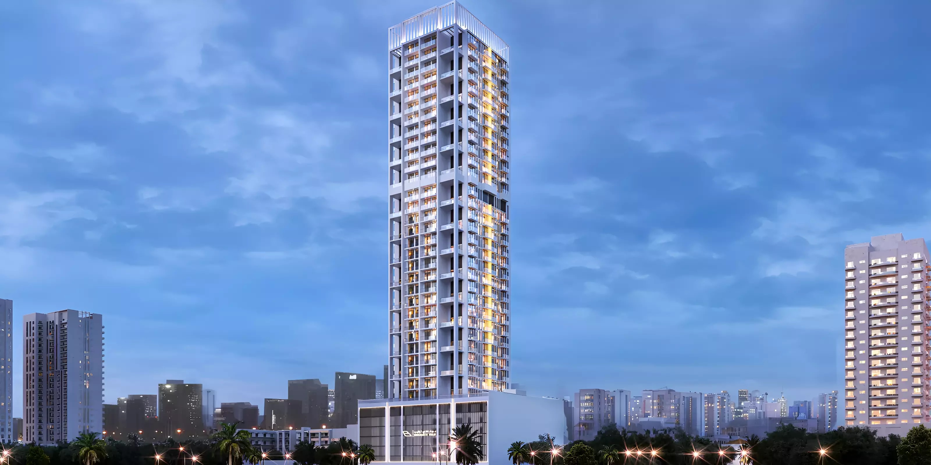 Impressie van Binghatti Tulip, appartementen van Binghatti Developers in Jumeirah Village Circle, Dubai