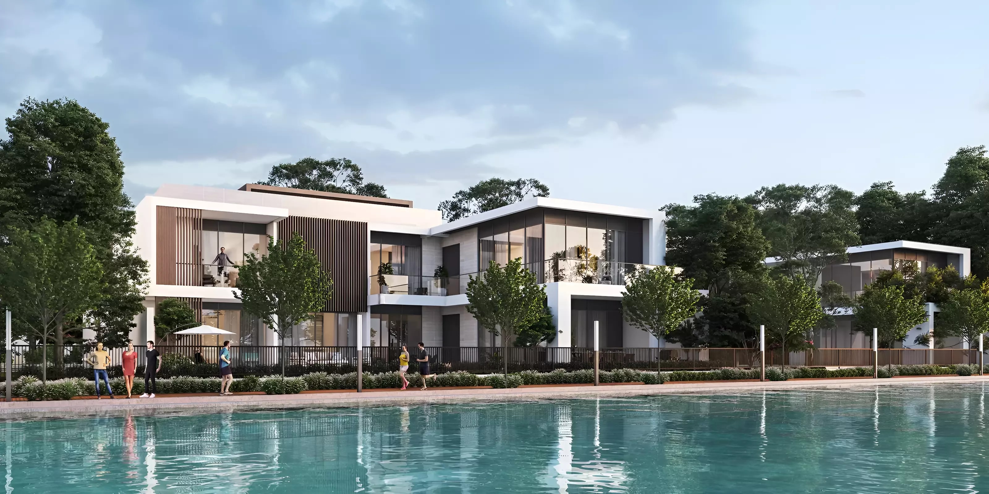Impressie van Sobha Estates, villa's van Sobha Realty in Sobha Hartland 2, Dubai