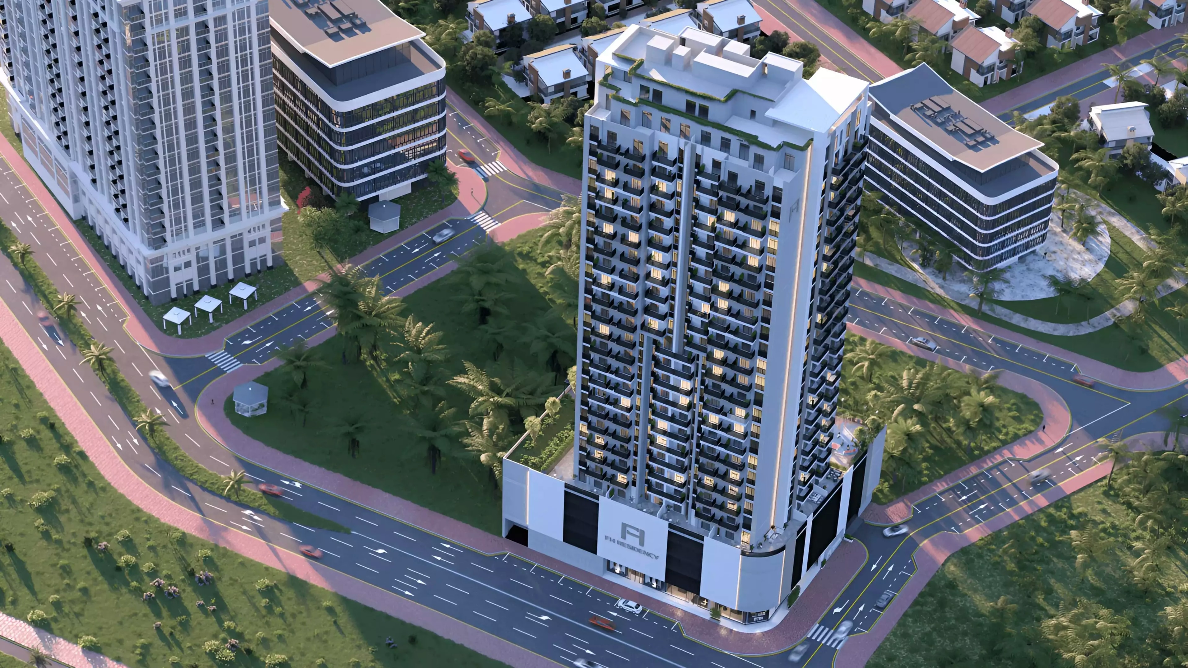 Impressie van FH Residency, appartementen van Forum Group in Jumeirah Village Triangle, Dubai