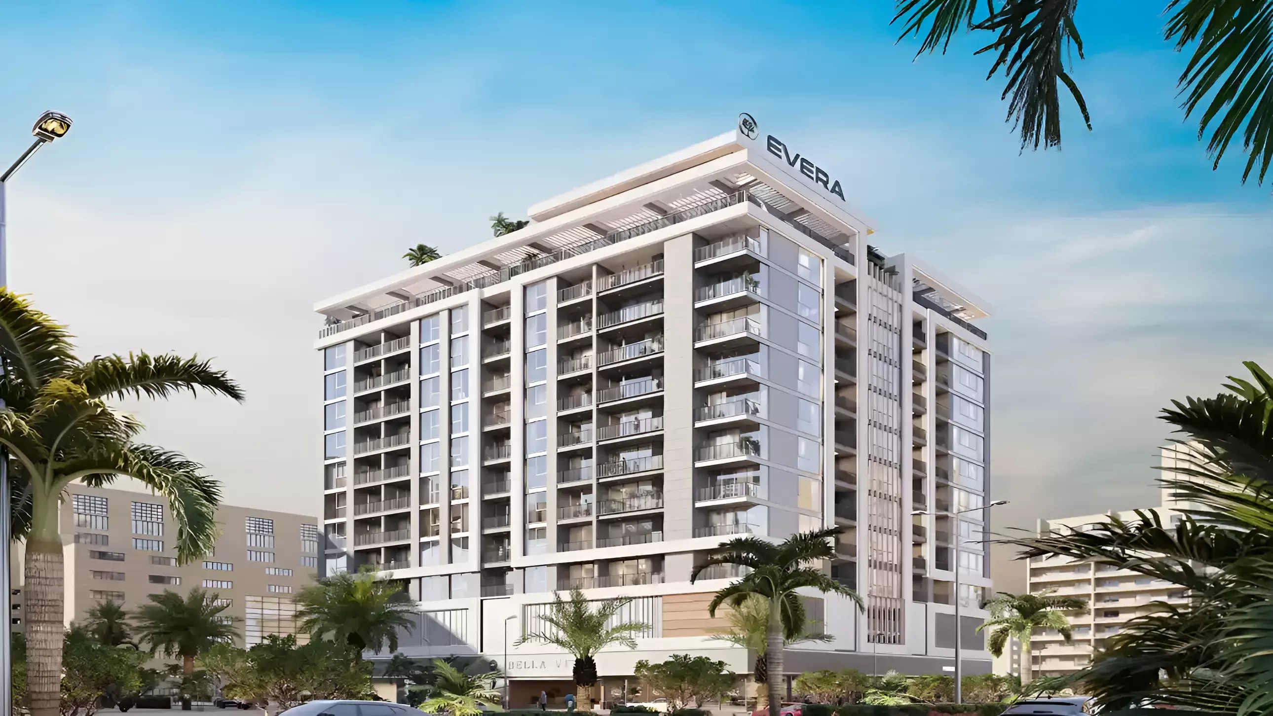 Impressie van Olivo Park Residences, appartementen van Evera Real Estate in Jumeirah Village Circle, Dubai