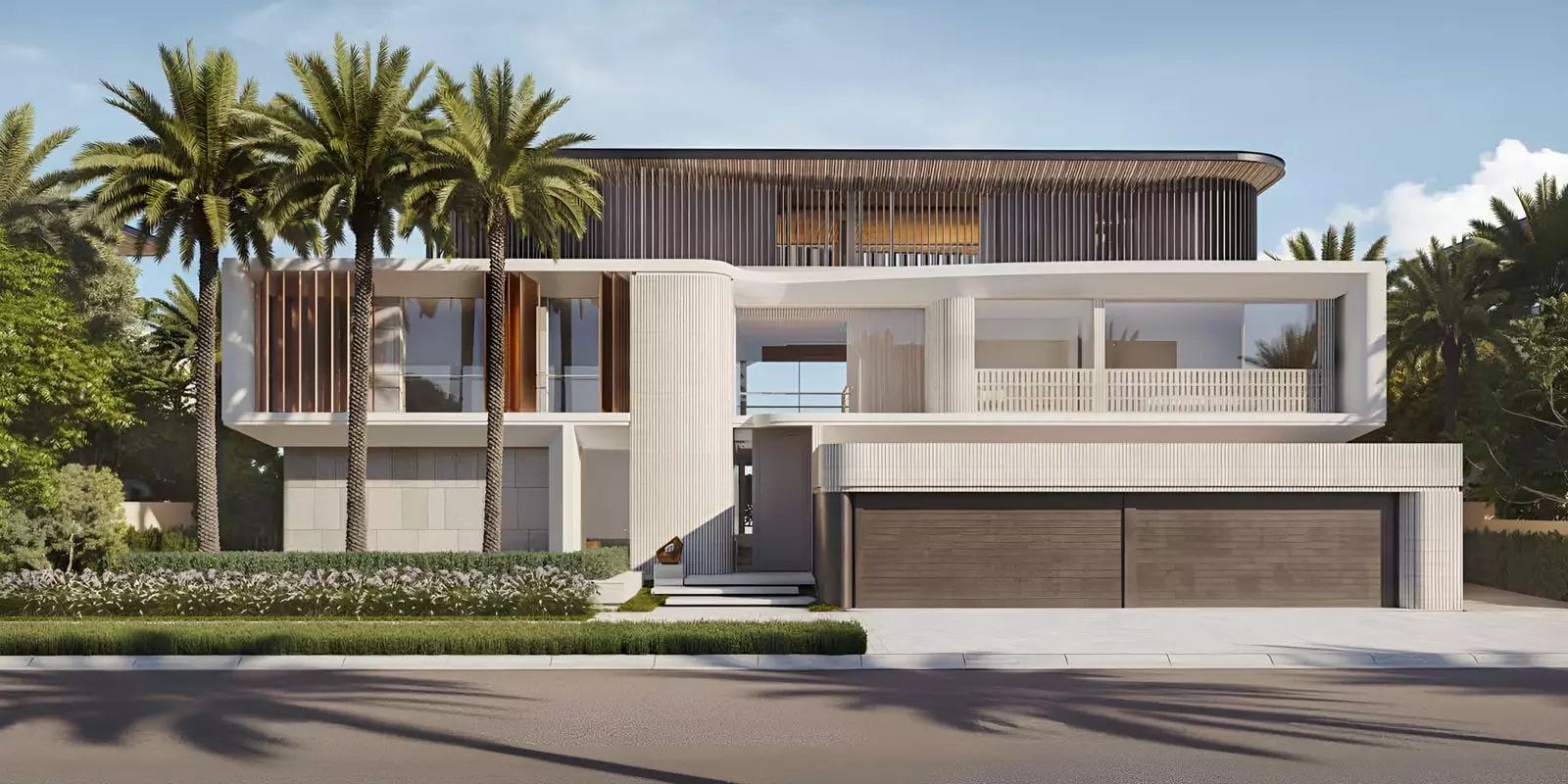Impressie van Palm Jebel Ali Frond M, villa's van Nakheel in Palm Jebel Ali, Dubai