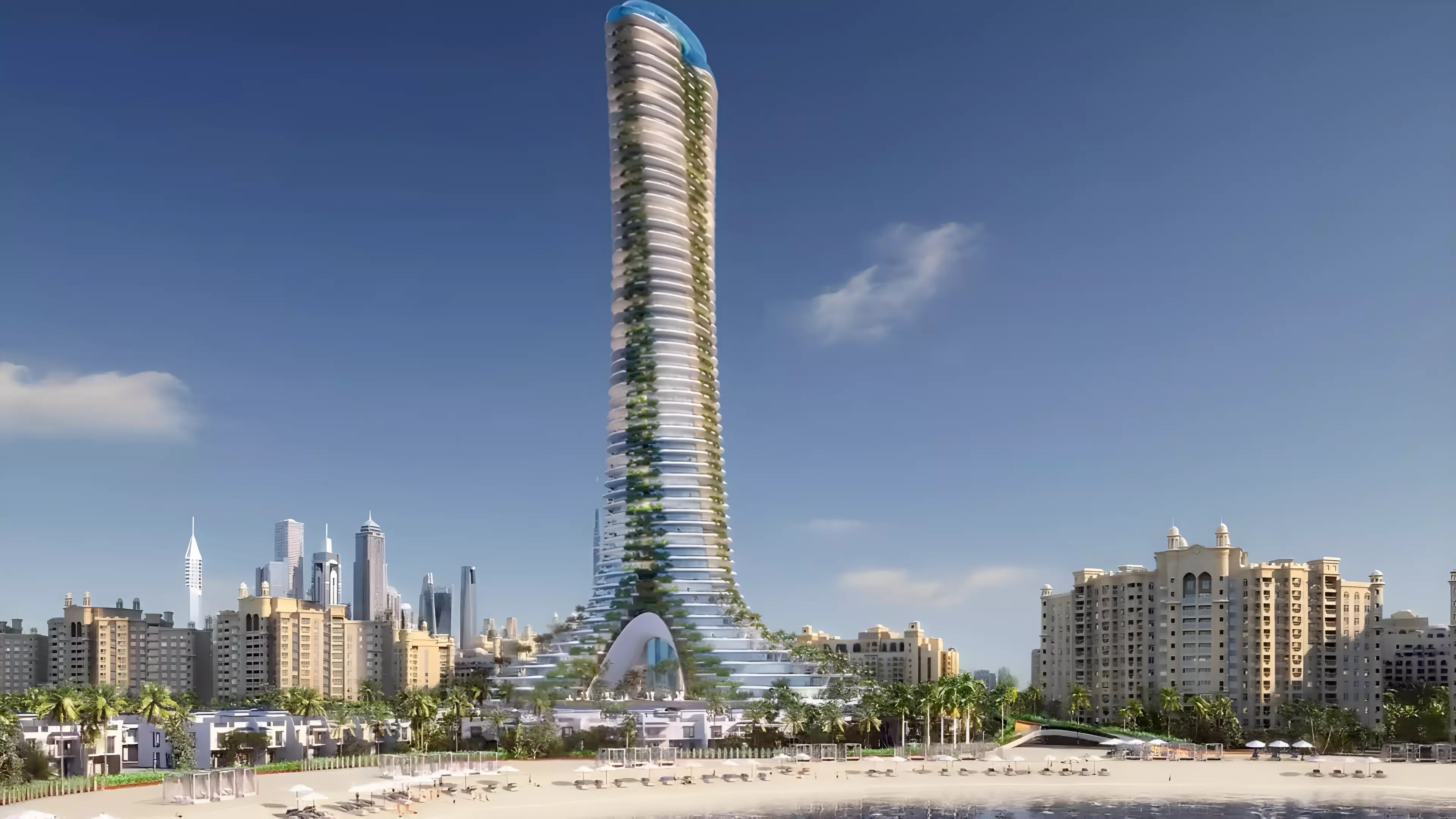 Impressie van Como Residences, woningen van Nakheel in Palm Jumeirah, Dubai